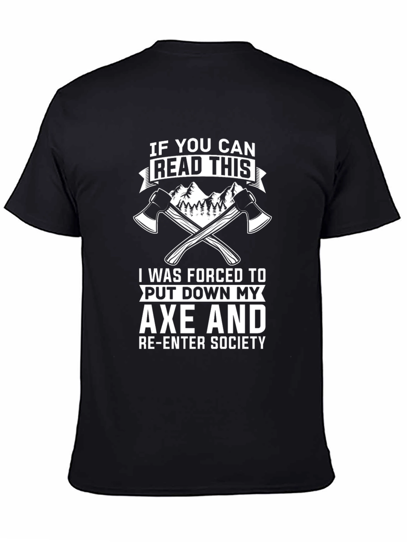 Funny Axe Lumberjack T-Shirt