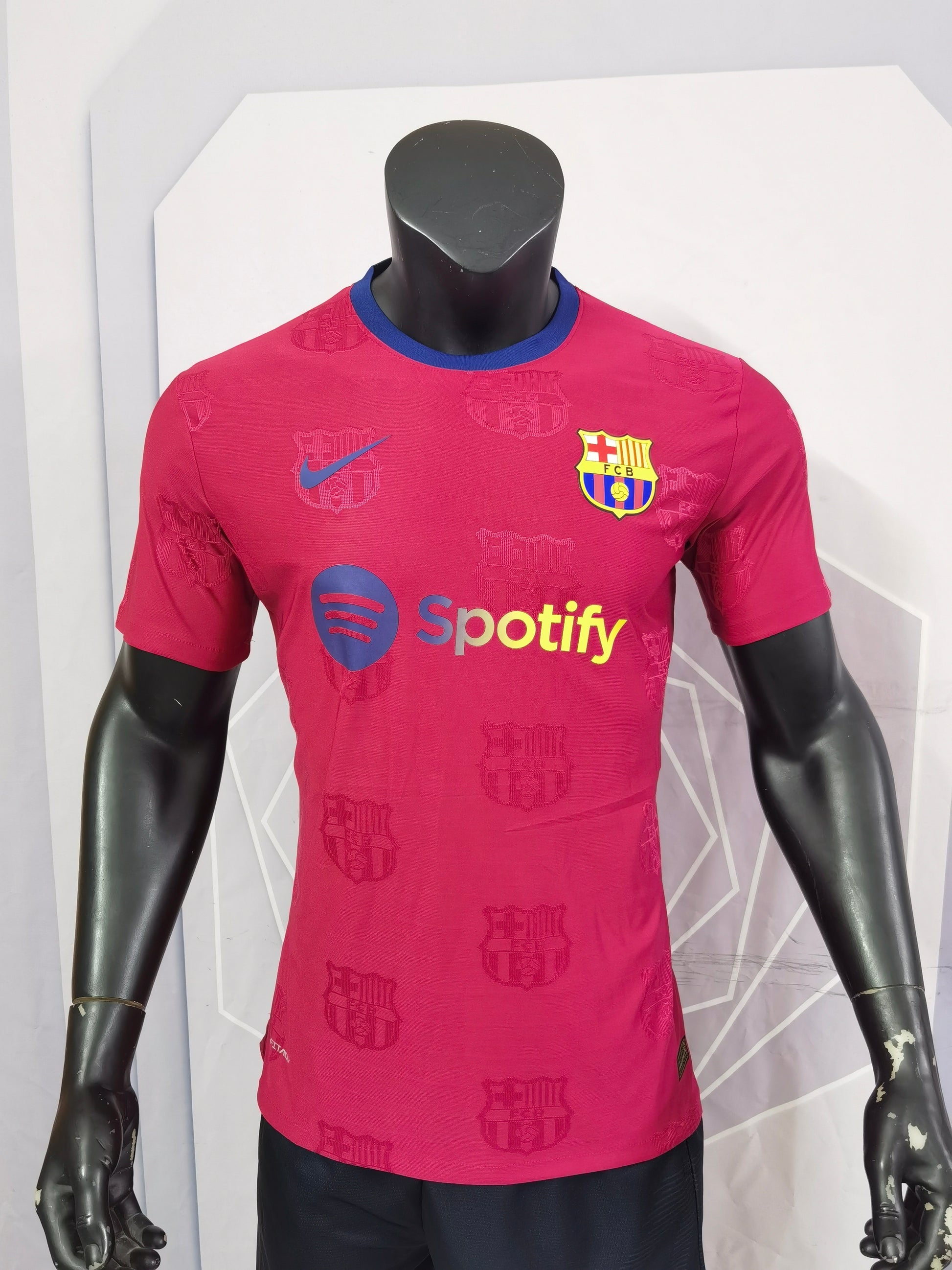 Barcelona Red Special Edition Custom Edition Soccer Jersey