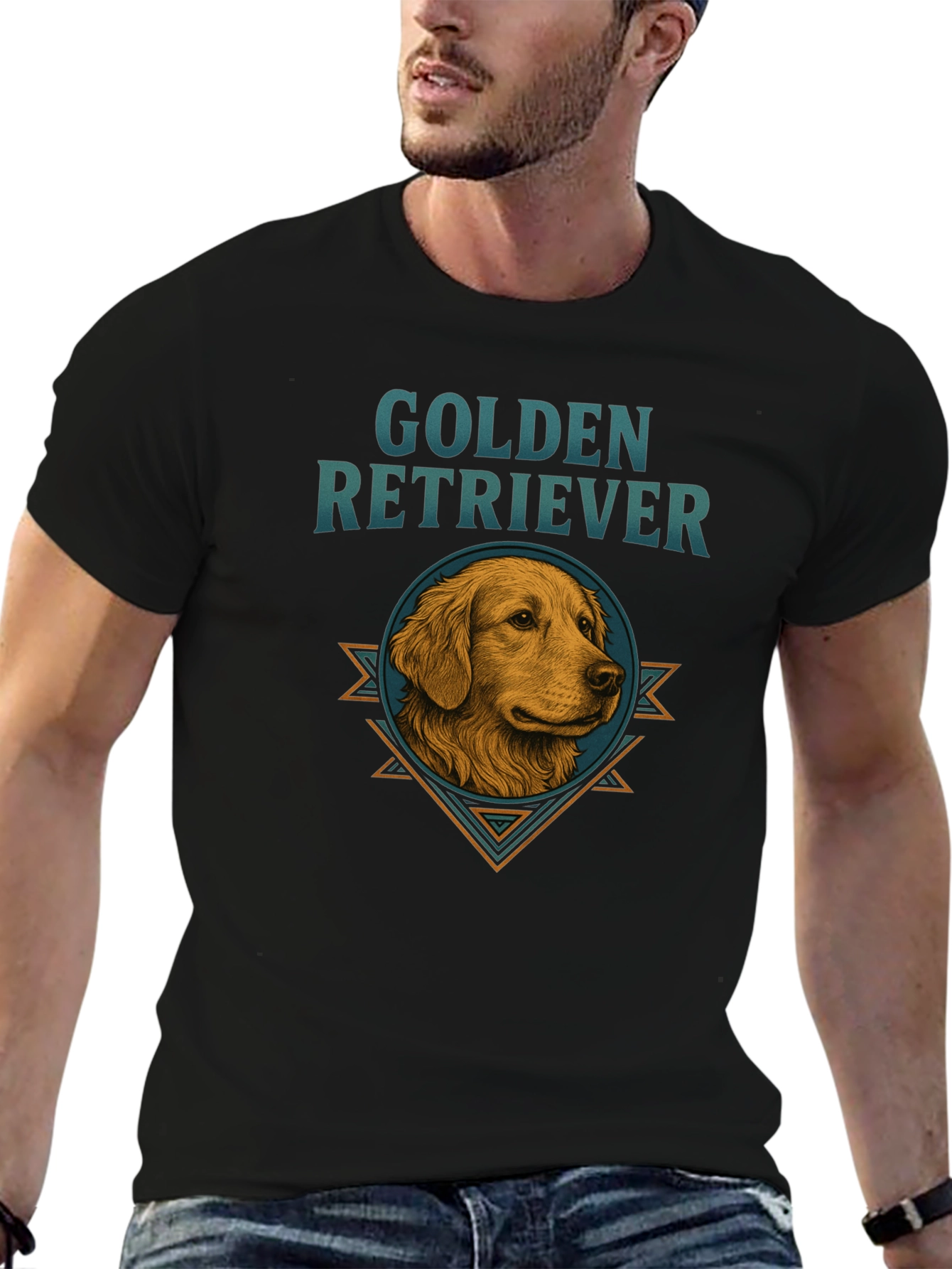Golden Retriever Graphic Tee