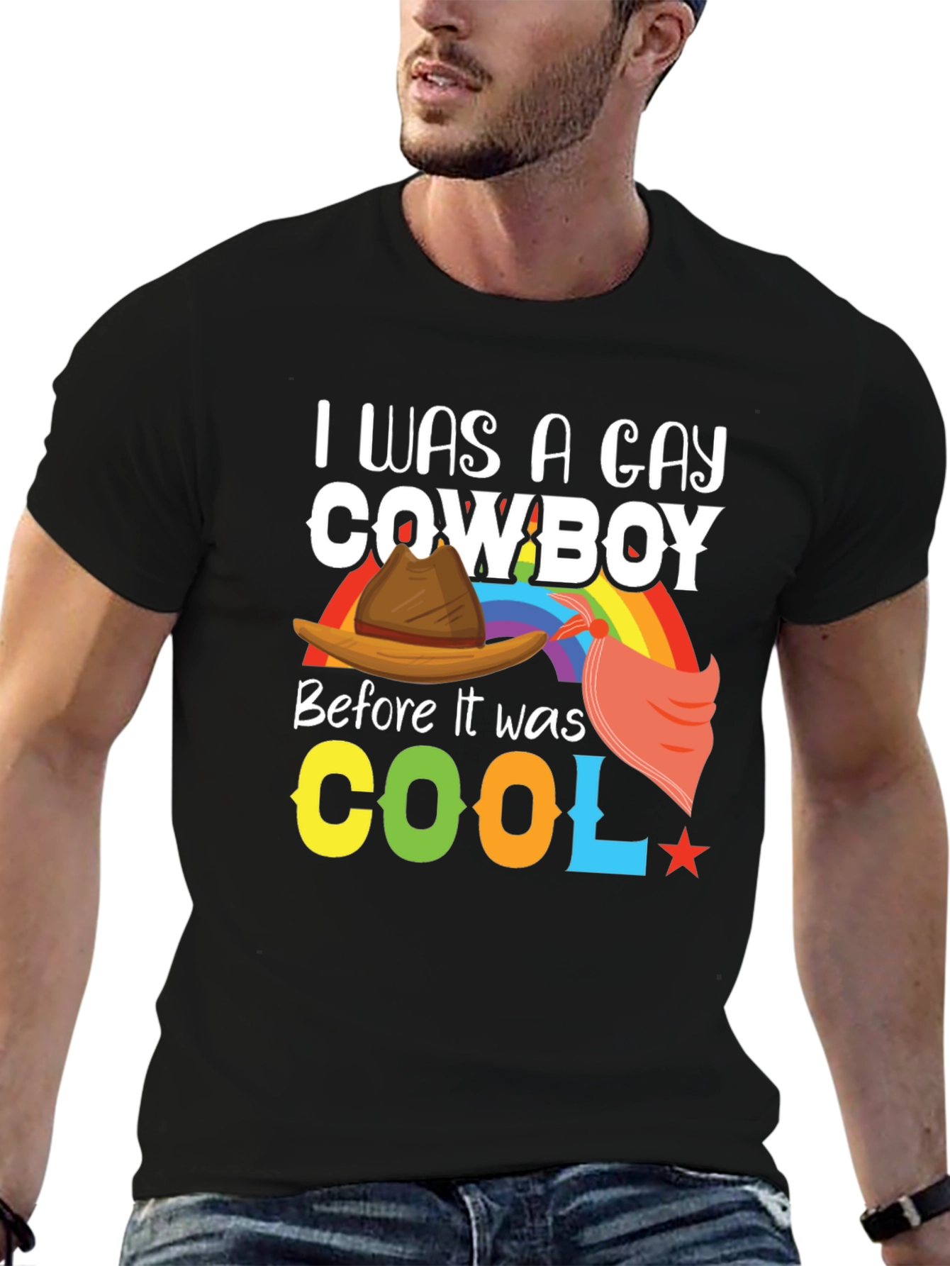 Gay Cowboy Pride T-Shirt