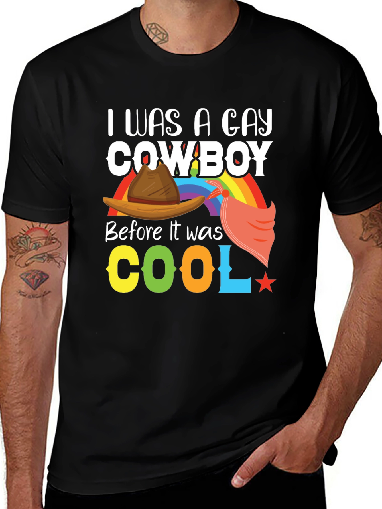 Gay Cowboy Pride T-Shirt