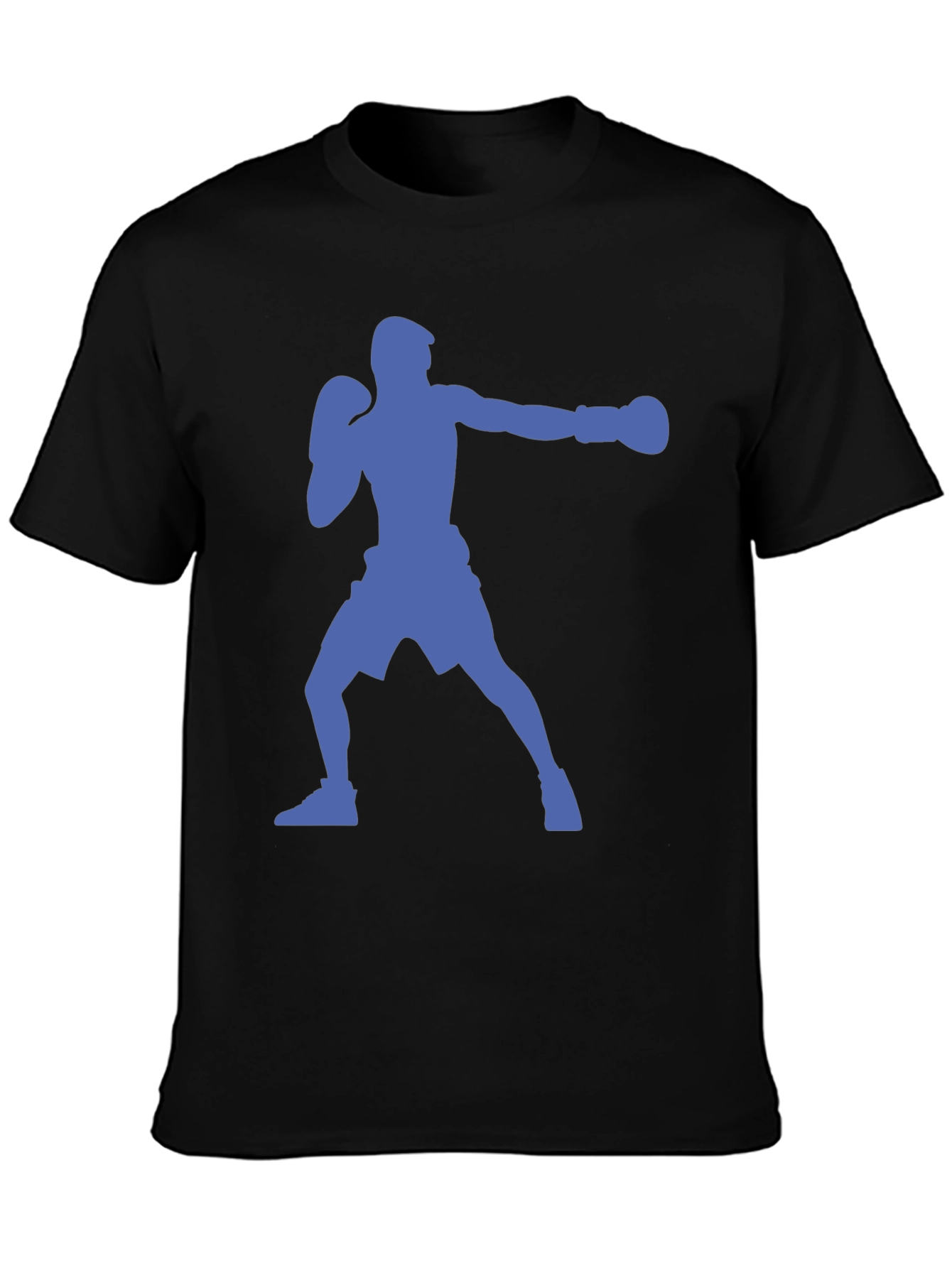 Boxing Silhouette T-Shirt - Stylish Graphic Tee