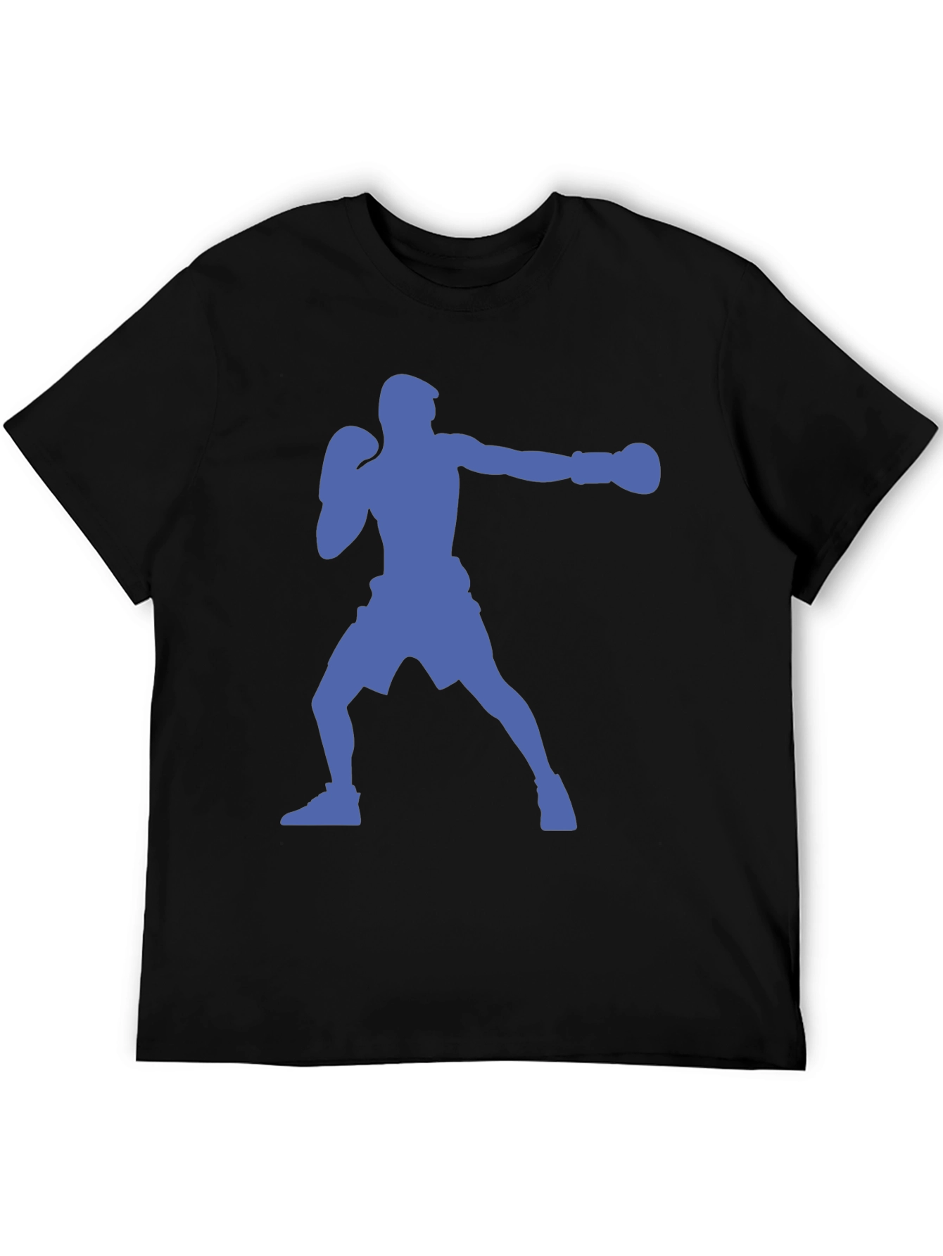 Boxing Silhouette T-Shirt - Stylish Graphic Tee