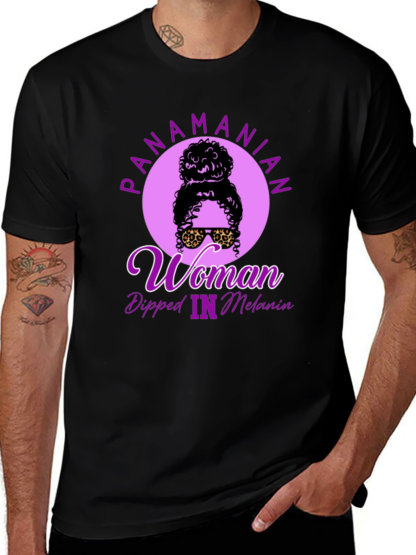 Panamanian Woman Dipped In Melanin T-Shirt