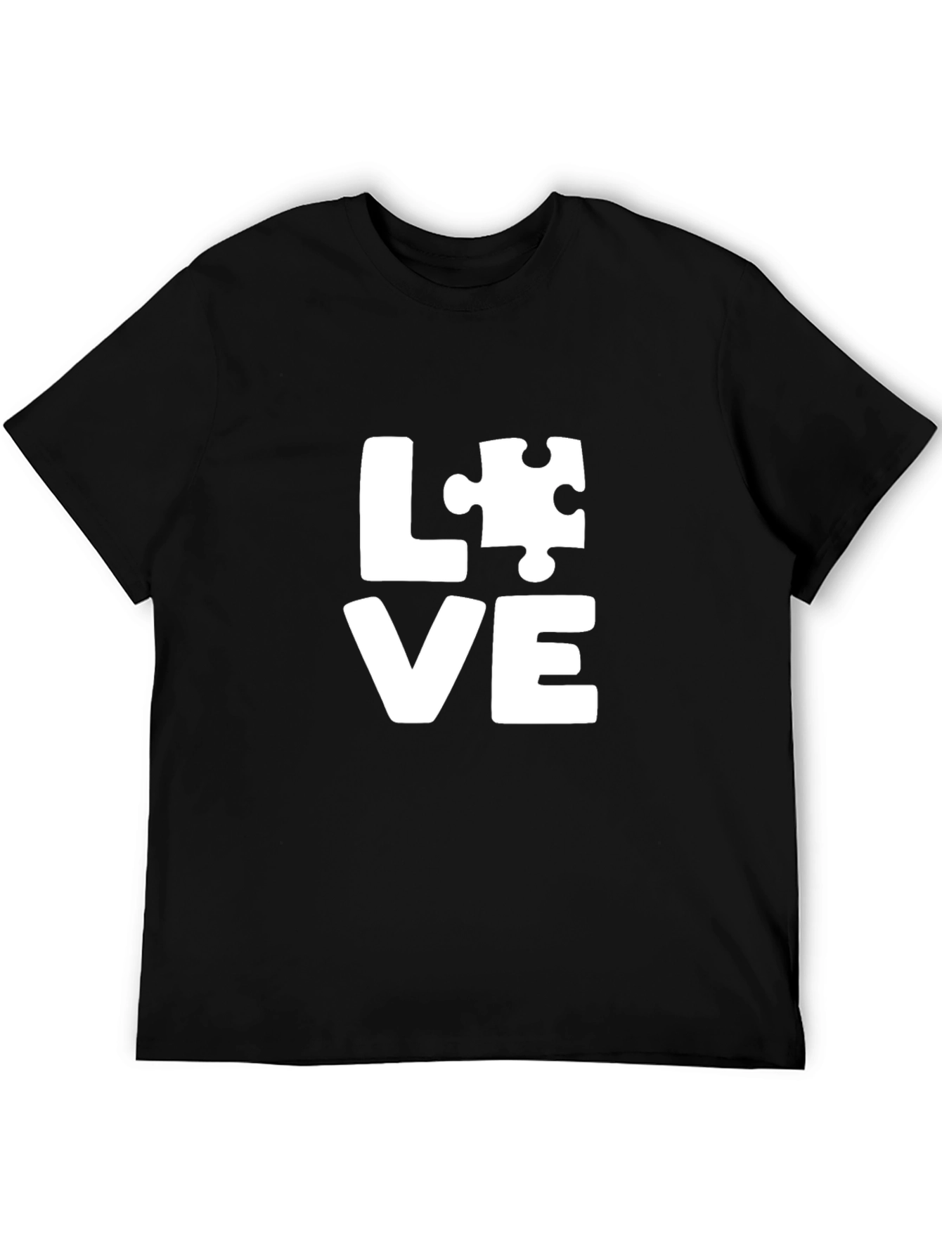 LOVE Autism Awareness Puzzle Piece T-Shirt