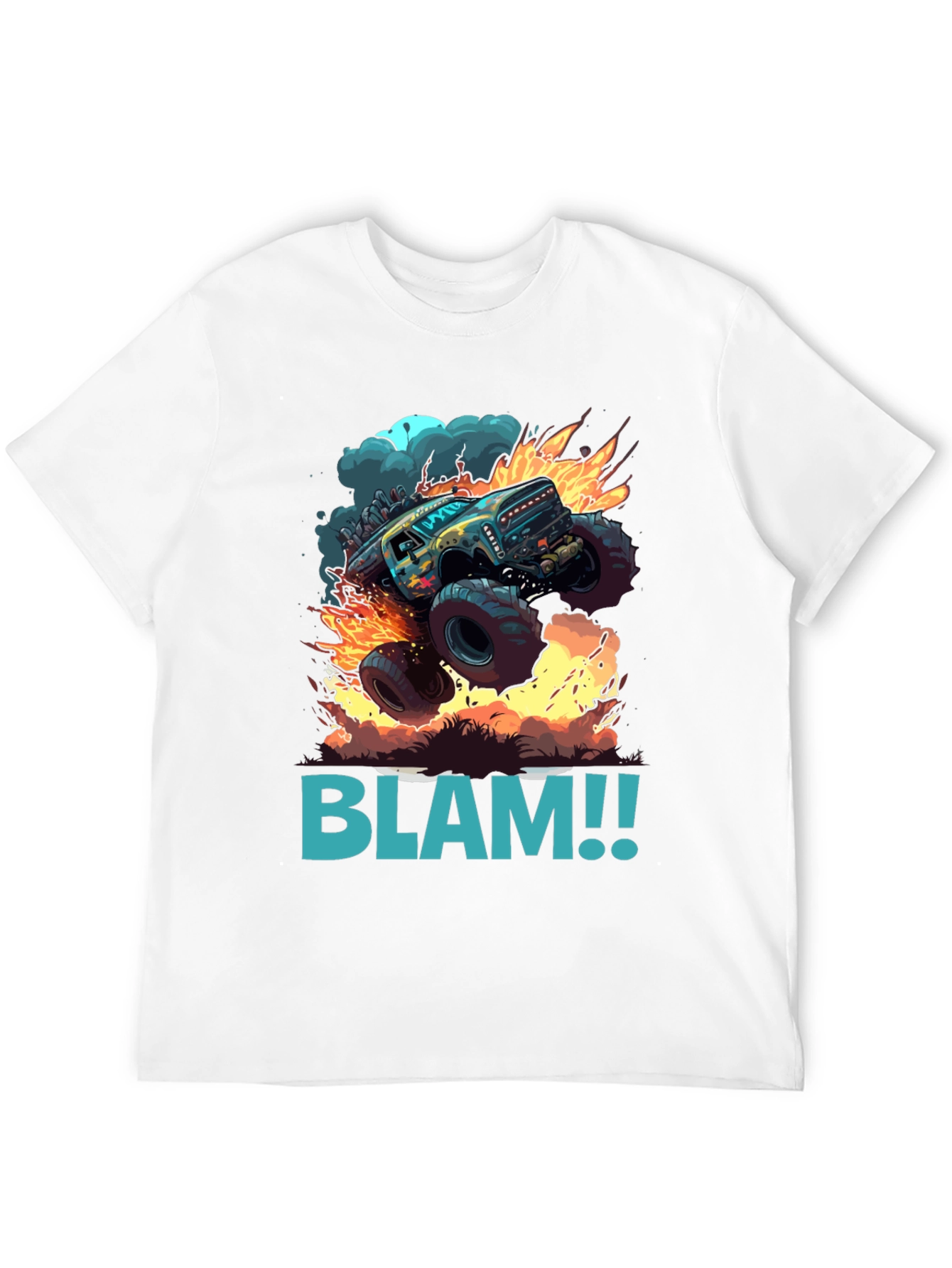 Monster Truck Blam! Graphic T-Shirt