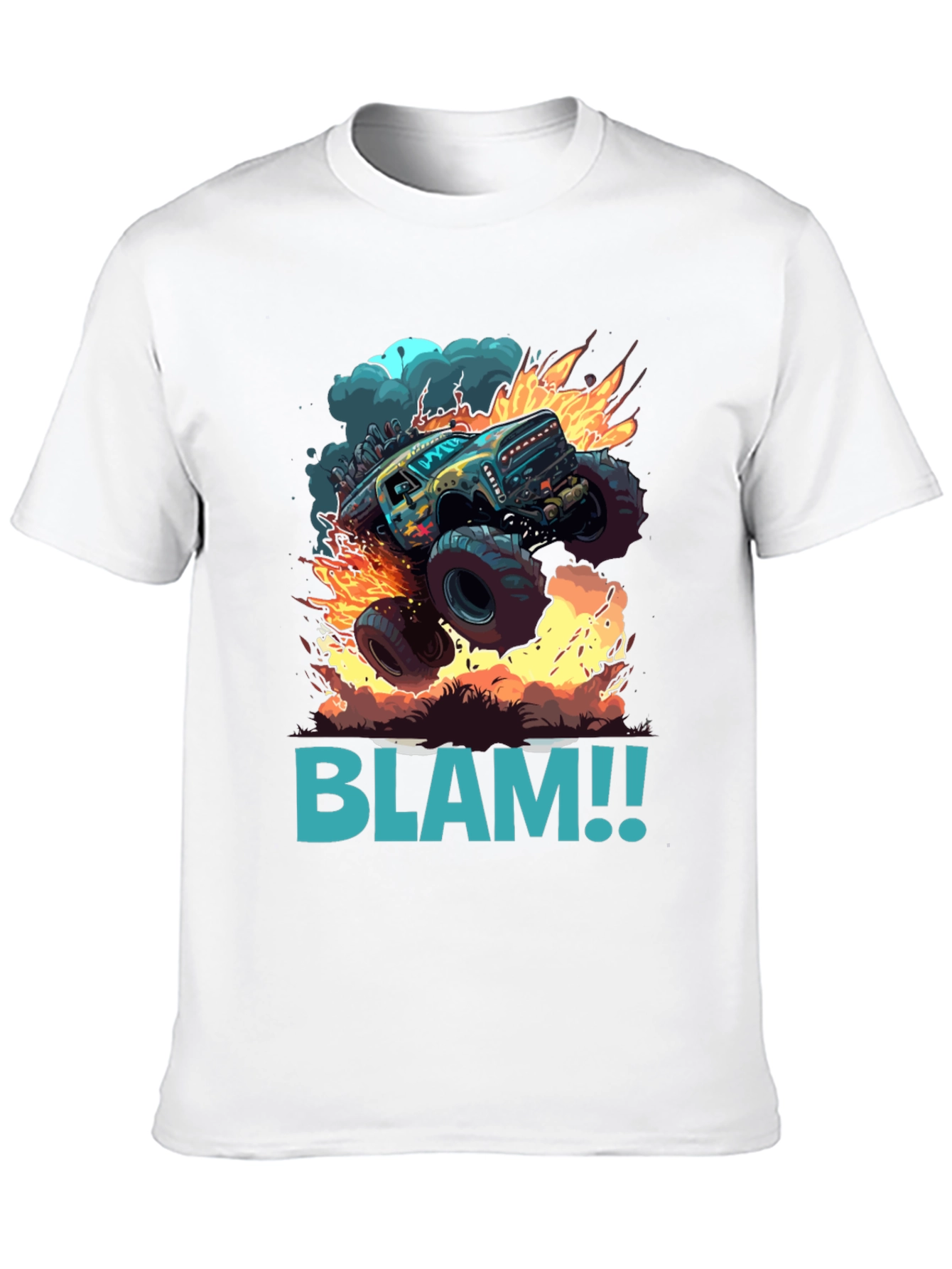 Monster Truck Blam! Graphic T-Shirt