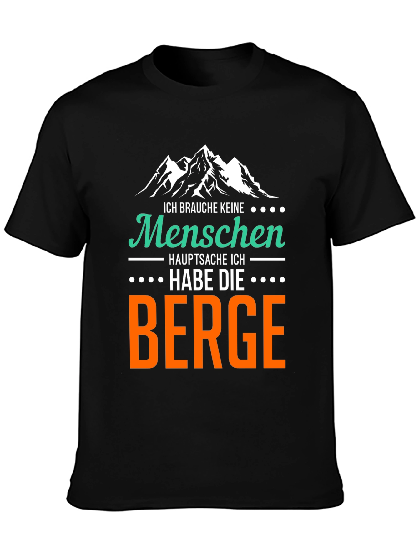 Ich Brauche Keine Menschen T-Shirt