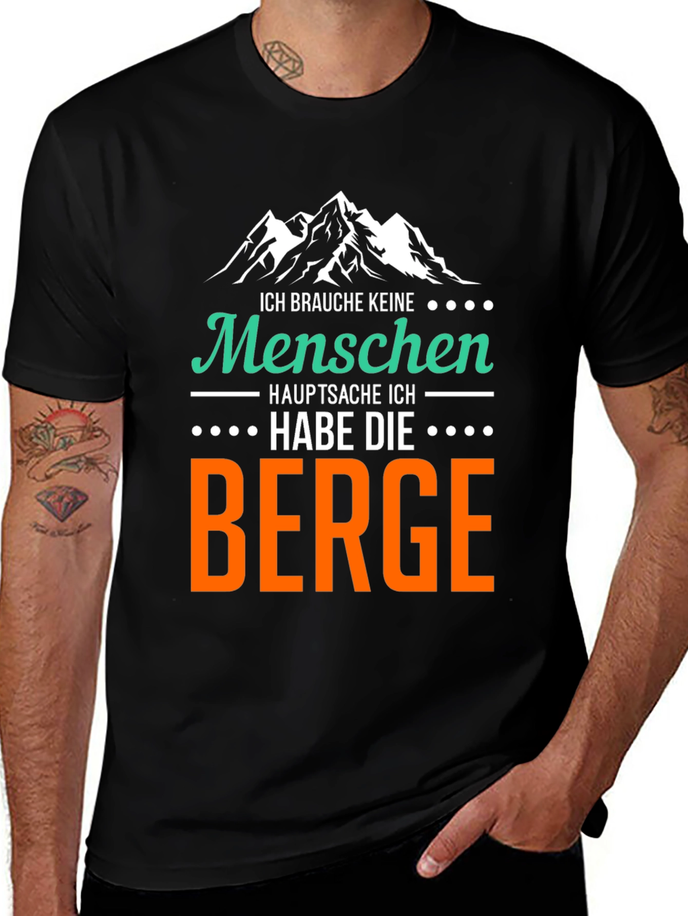Ich Brauche Keine Menschen T-Shirt