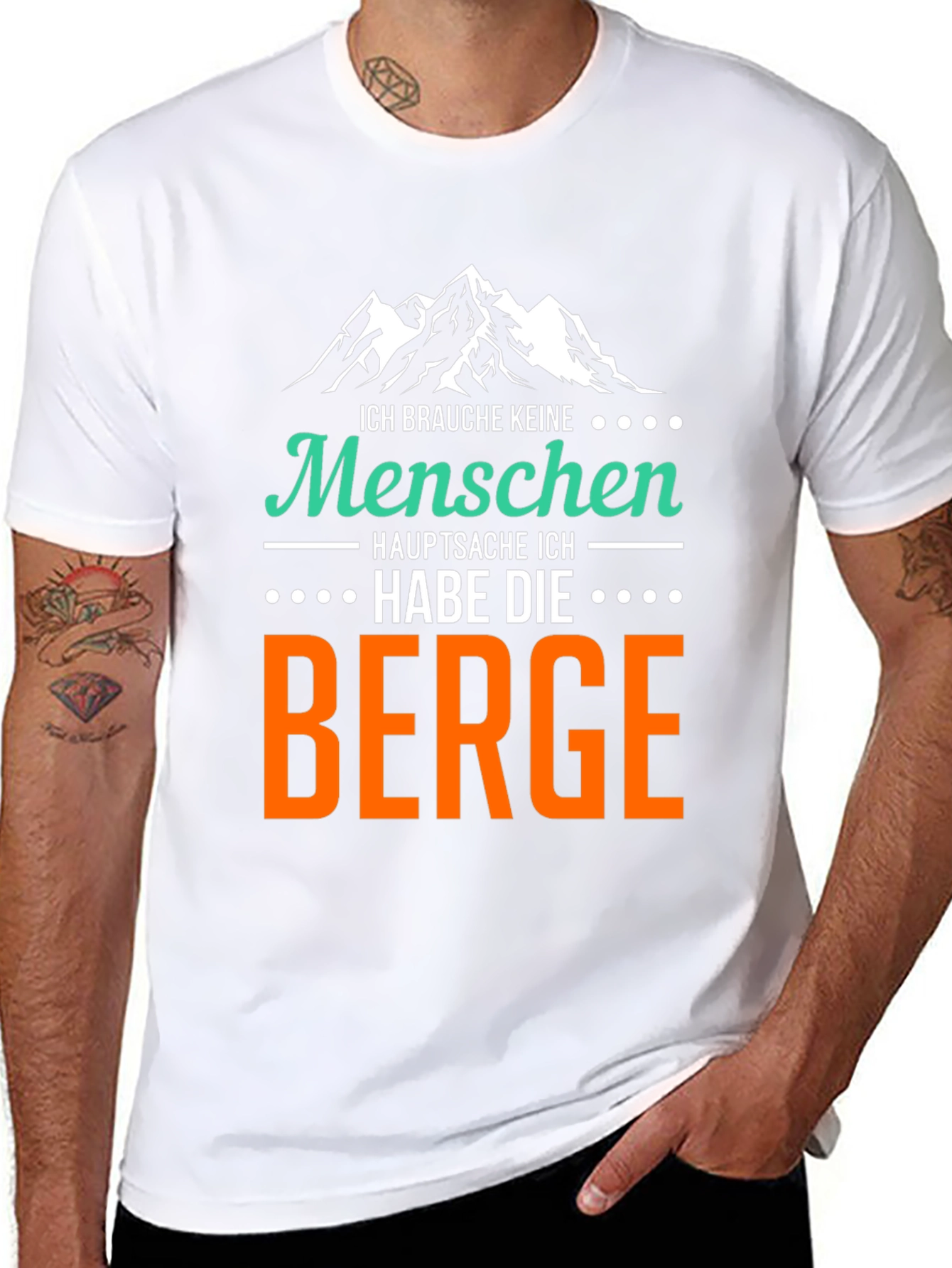 Ich Brauche Keine Menschen T-Shirt