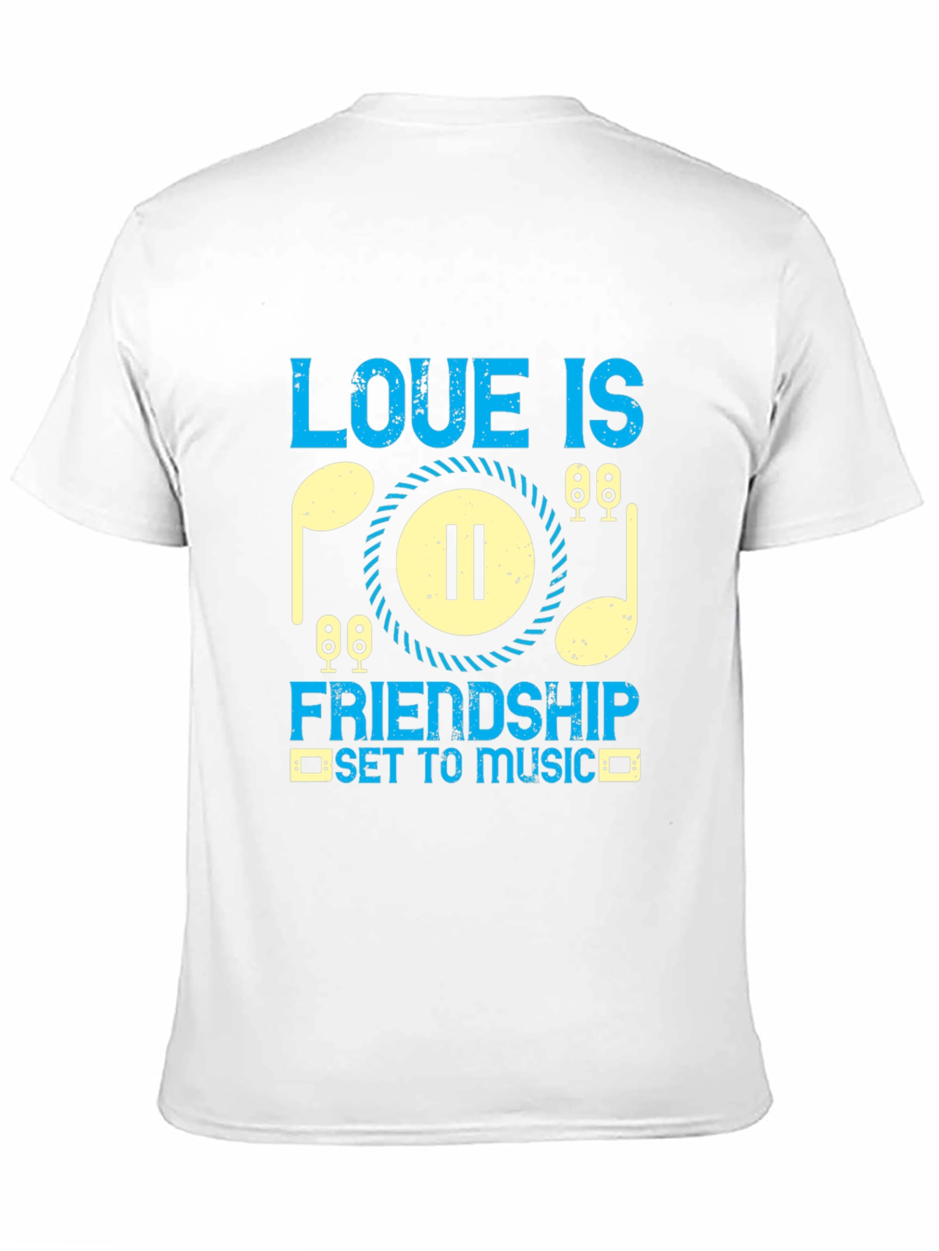 Love is Friendship Music T-Shirt