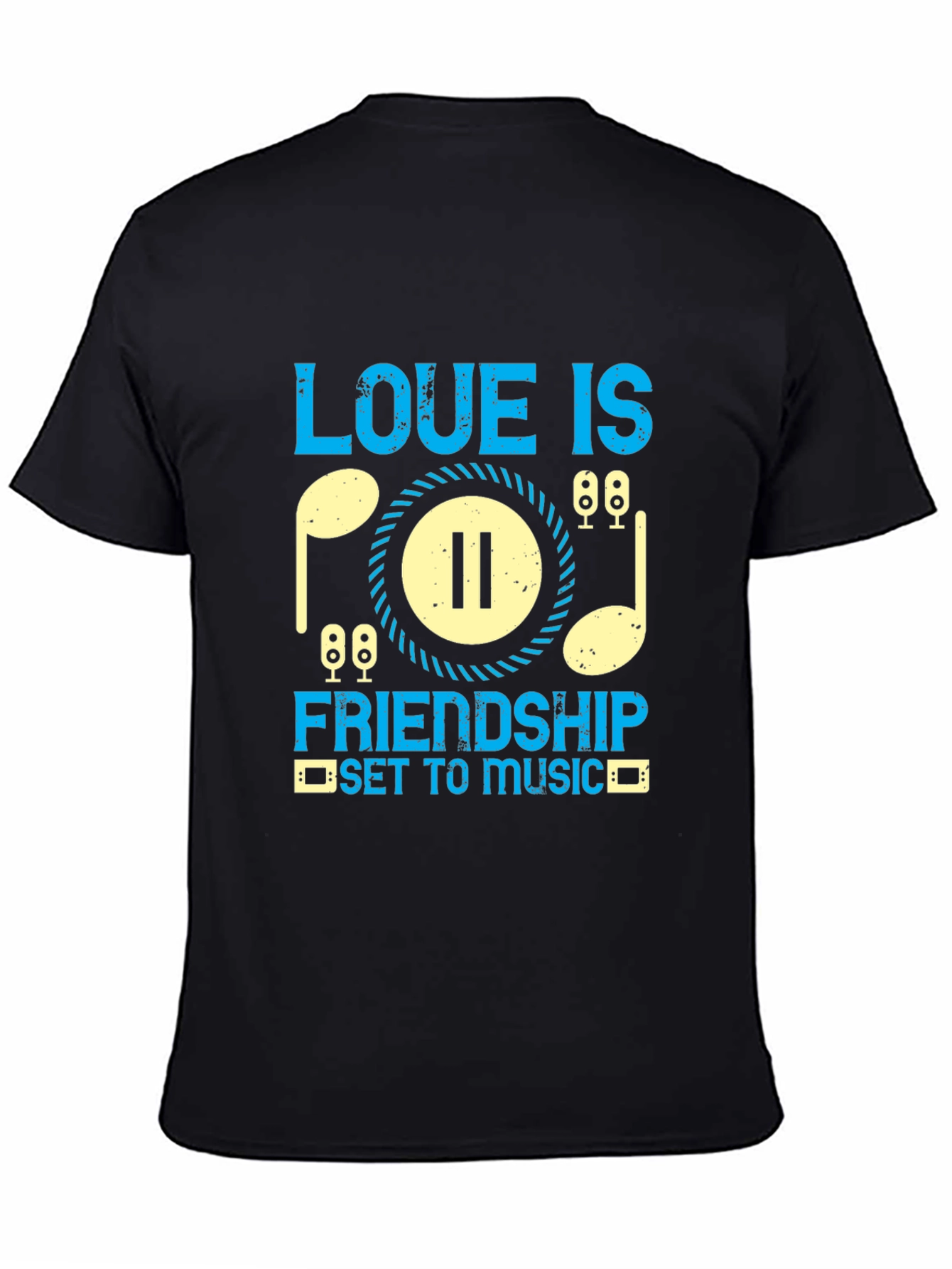 Love is Friendship Music T-Shirt