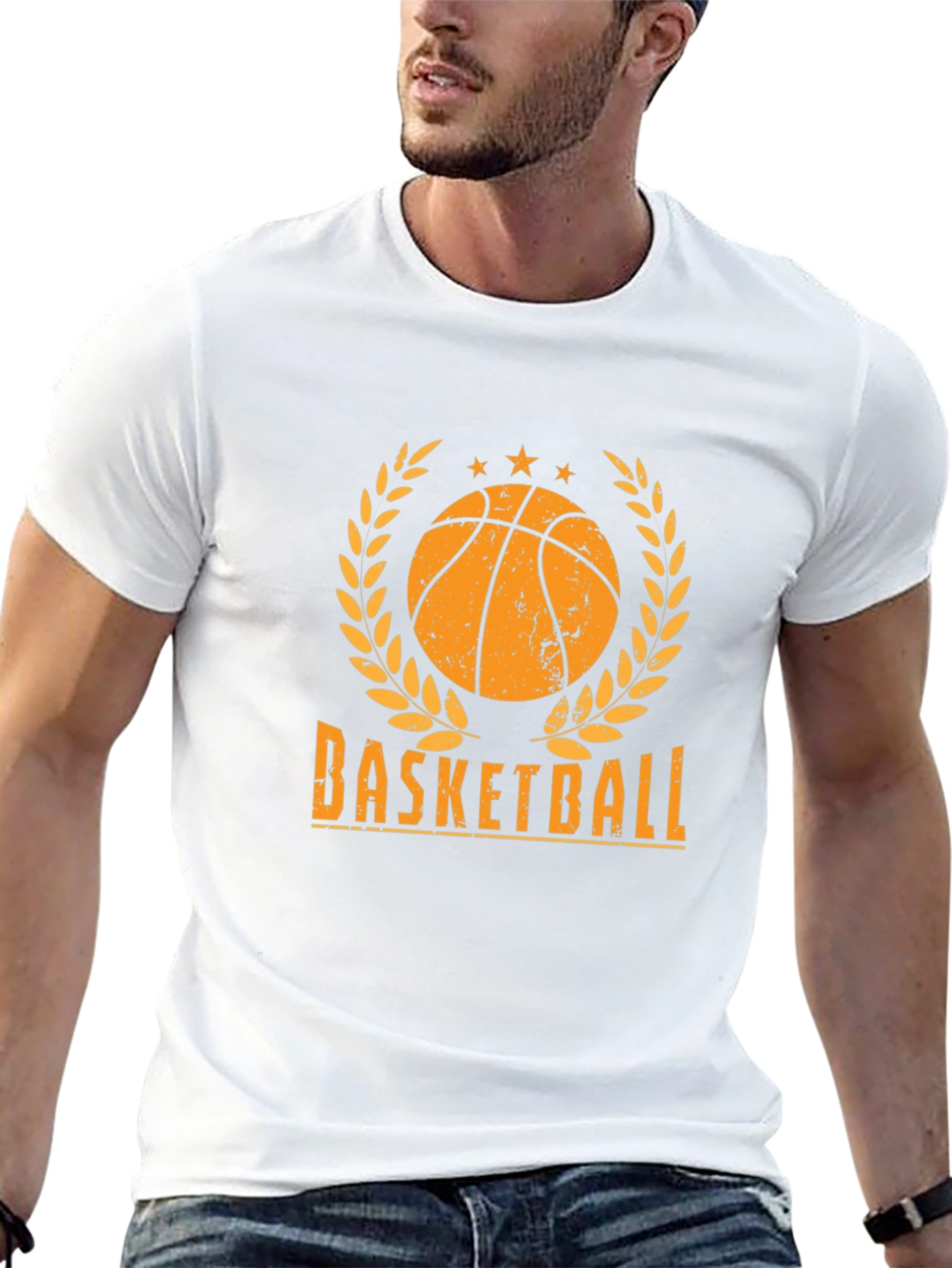Basketball Graphic Tee - Stylish Sportswear