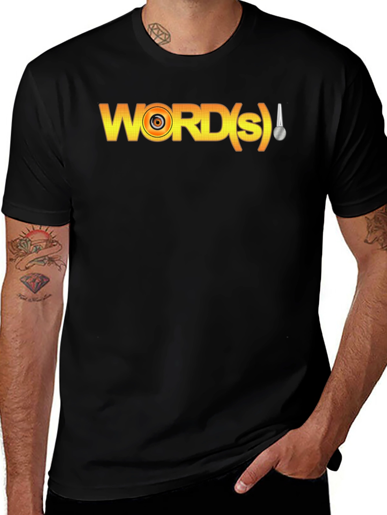 Word(s)! Graphic T-Shirt - Music & Expression
