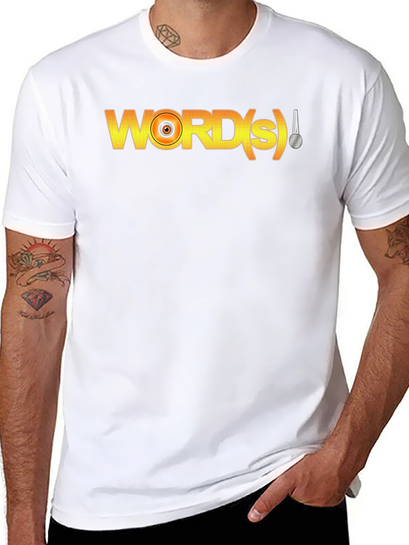 Word(s)! Graphic T-Shirt - Music & Expression