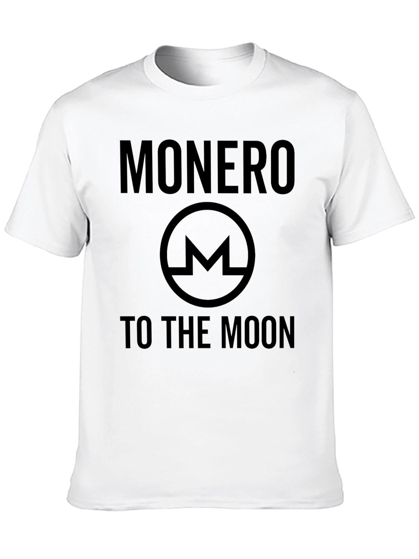 Monero To The Moon T-Shirt - Crypto Apparel