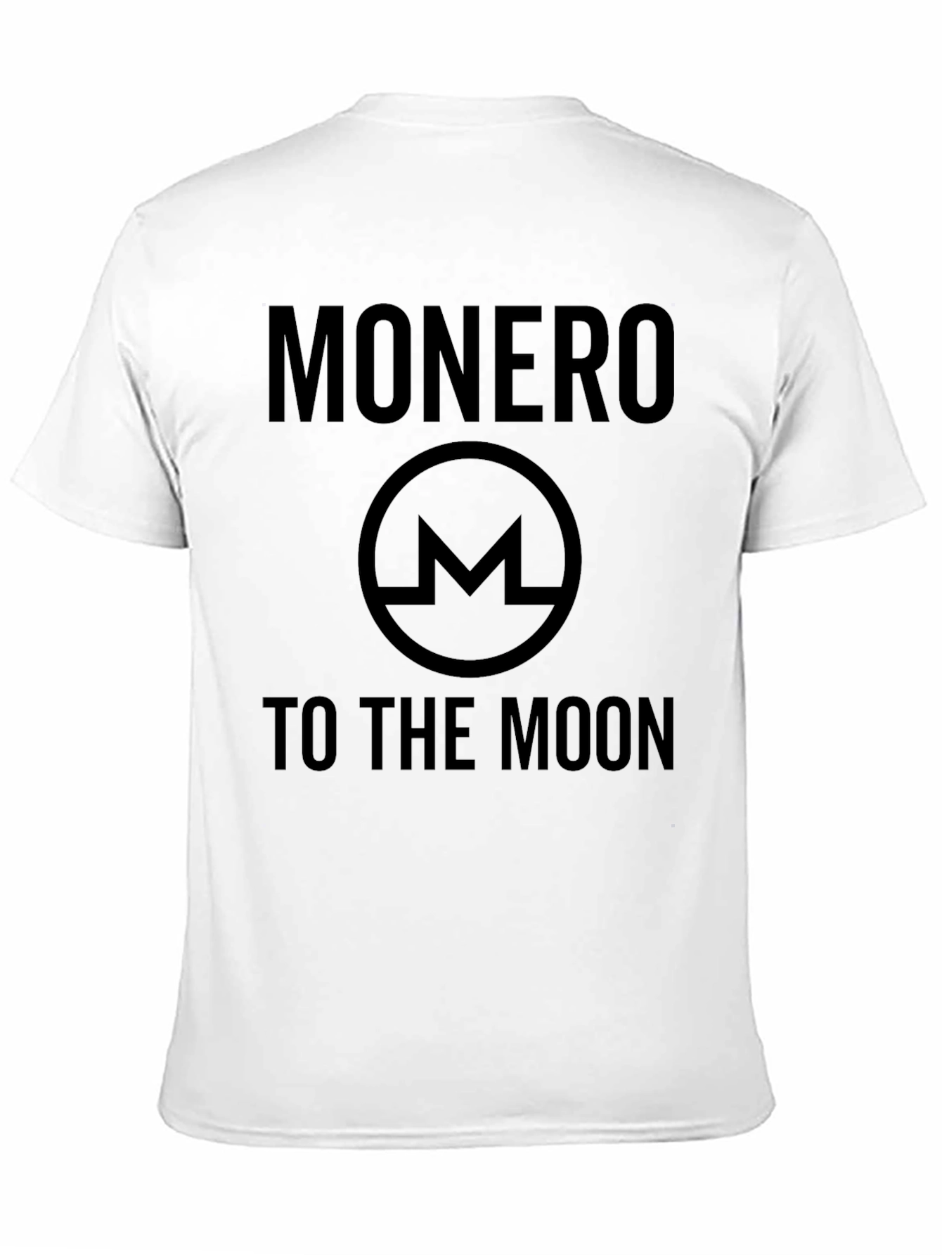 Monero To The Moon T-Shirt - Crypto Apparel