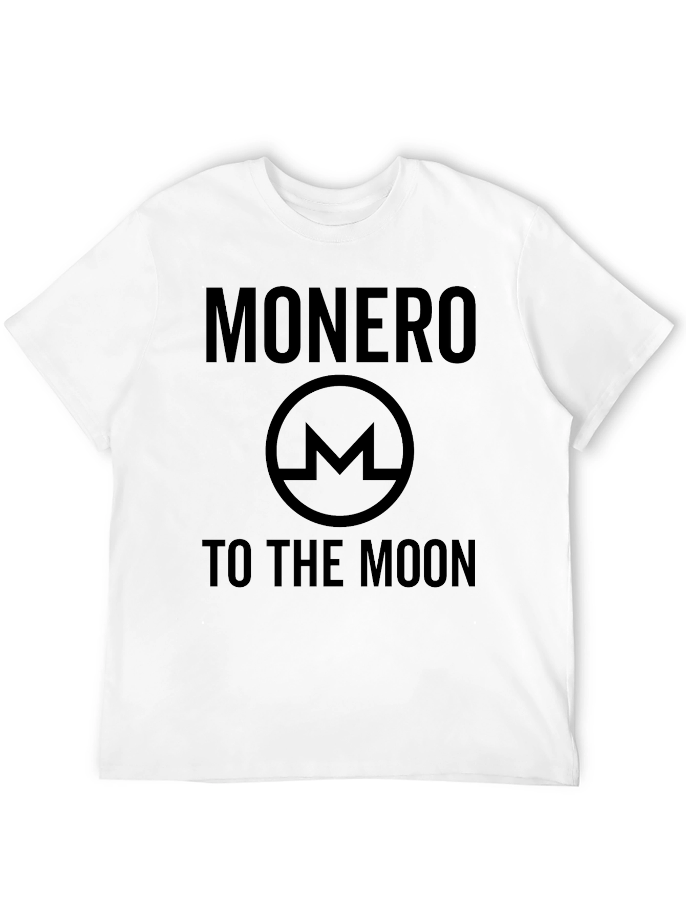 Monero To The Moon T-Shirt - Crypto Apparel