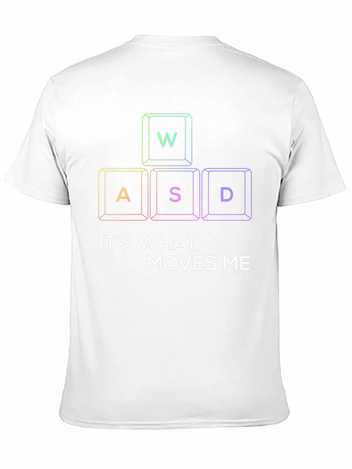 Gamer T-Shirt: WASD Moves Me