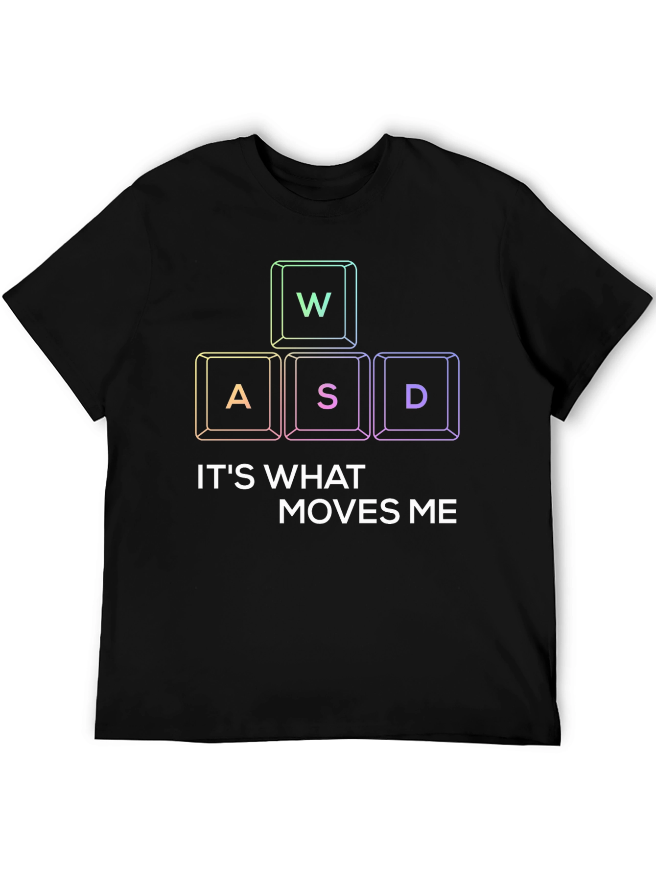 Gamer T-Shirt: WASD Moves Me