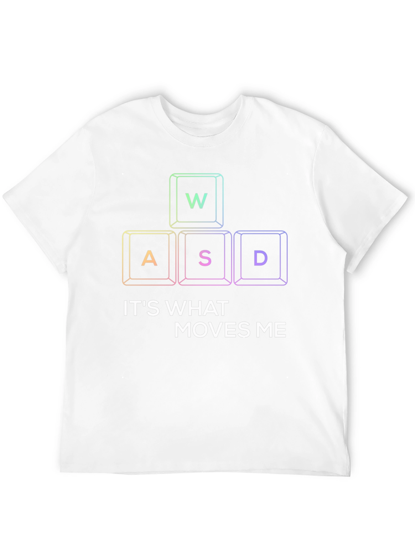 Gamer T-Shirt: WASD Moves Me