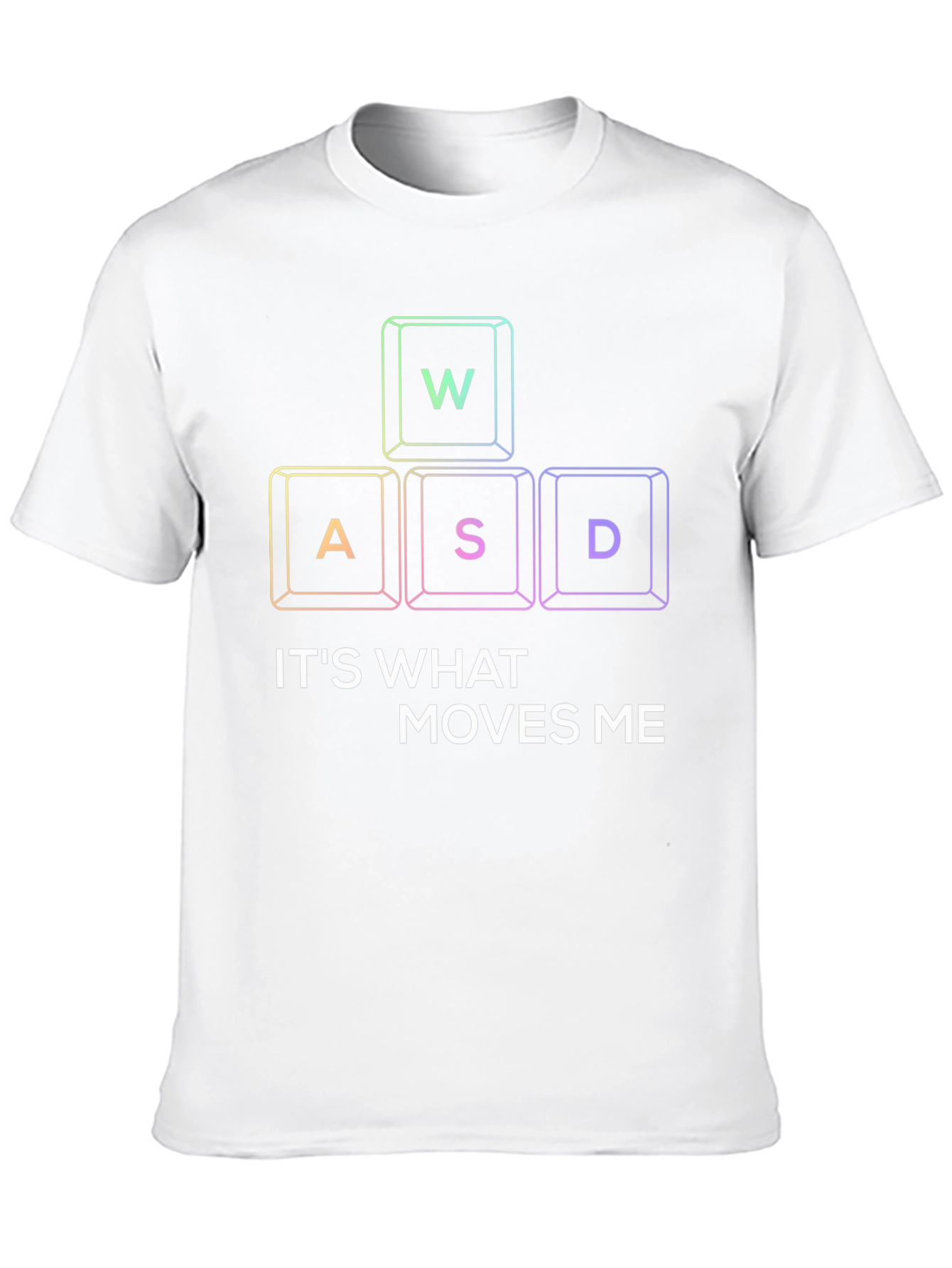 Gamer T-Shirt: WASD Moves Me