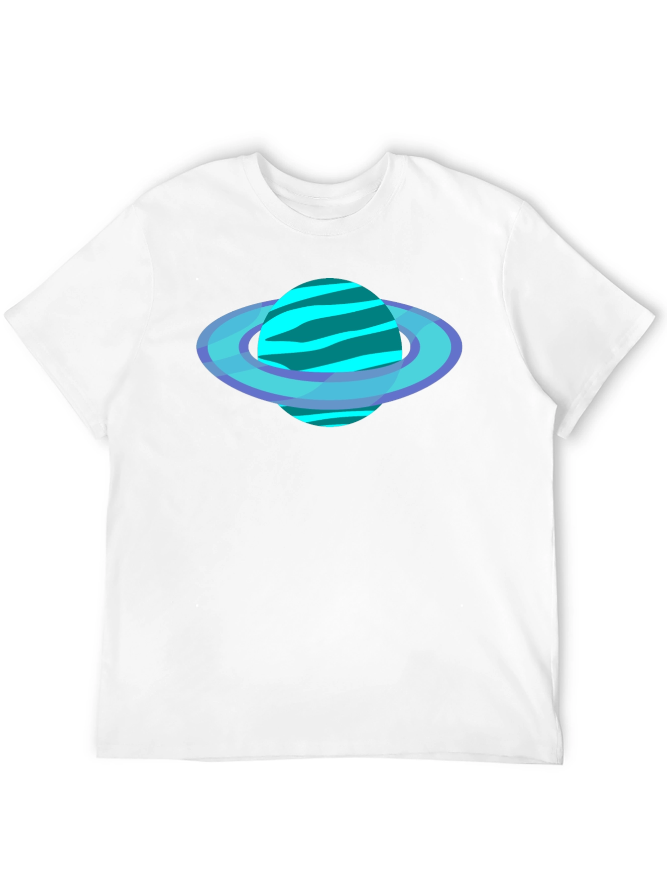 Saturn Graphic T-Shirt - Modern Planet Tee