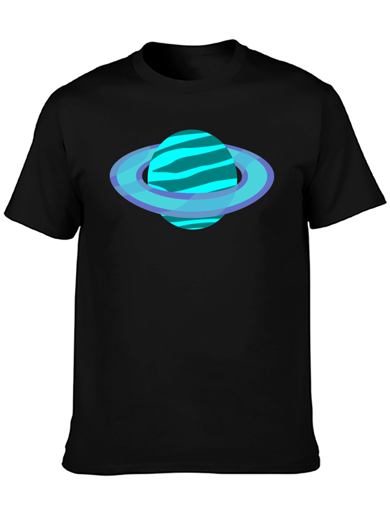 Saturn Graphic T-Shirt - Modern Planet Tee