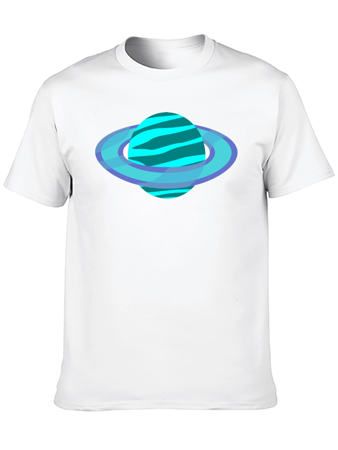 Saturn Graphic T-Shirt - Modern Planet Tee