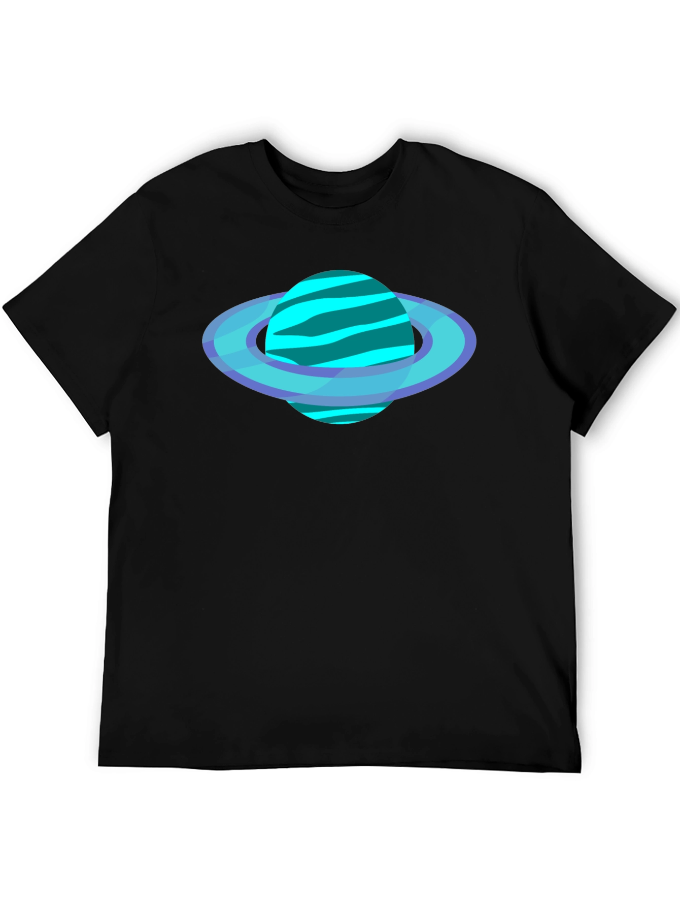 Saturn Graphic T-Shirt - Modern Planet Tee