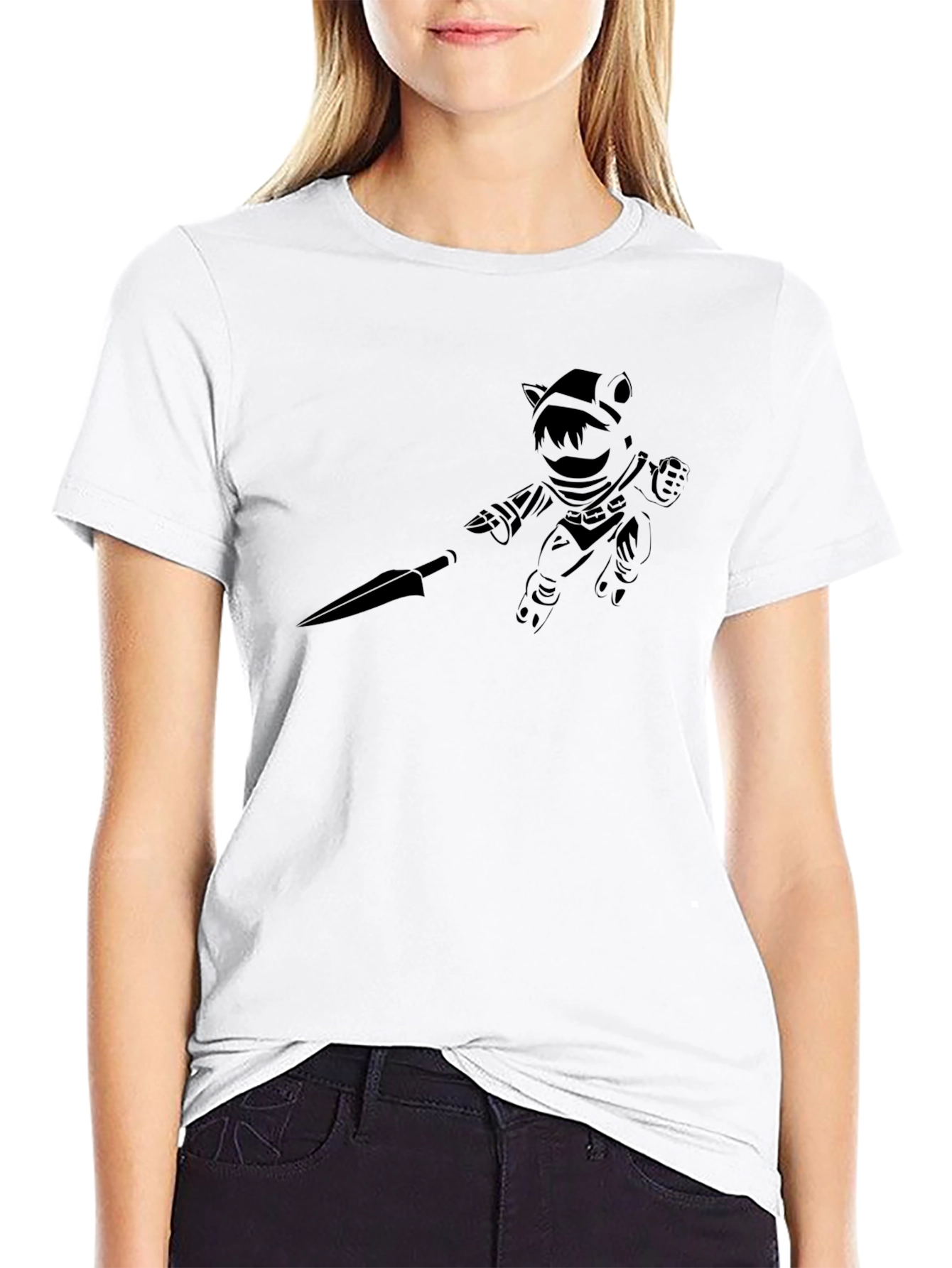 Mens Black Graphic Tee - League of Legends Teemo