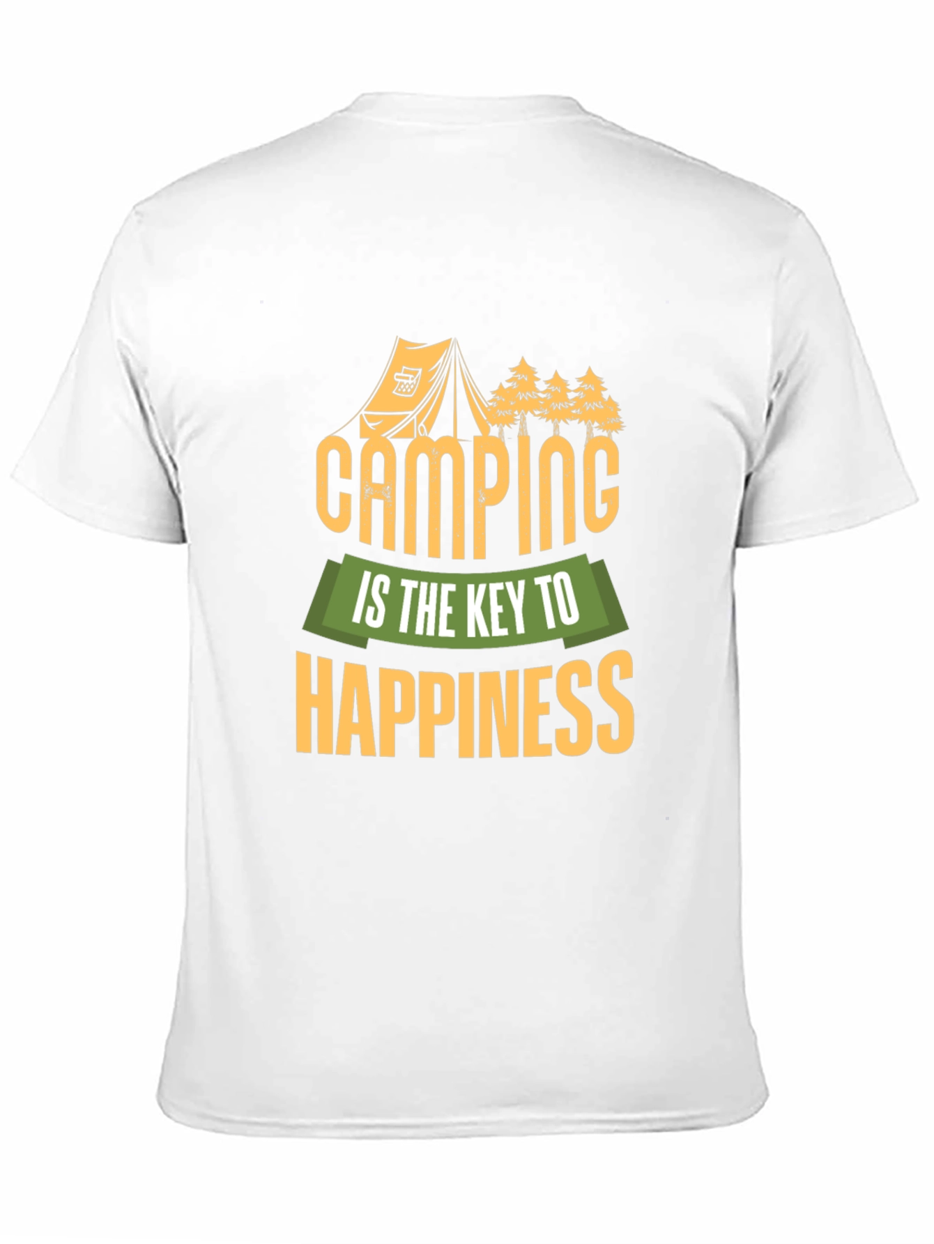Camping is Key to Happiness T-Shirt