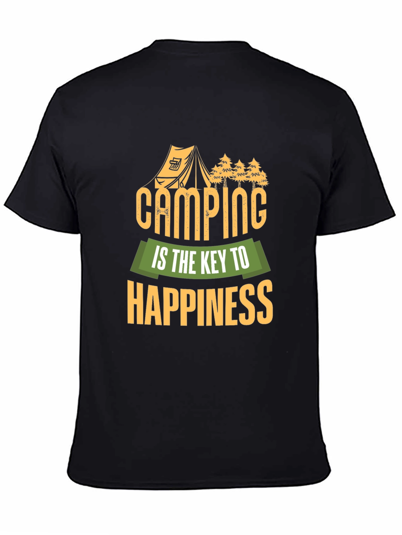 Camping is Key to Happiness T-Shirt