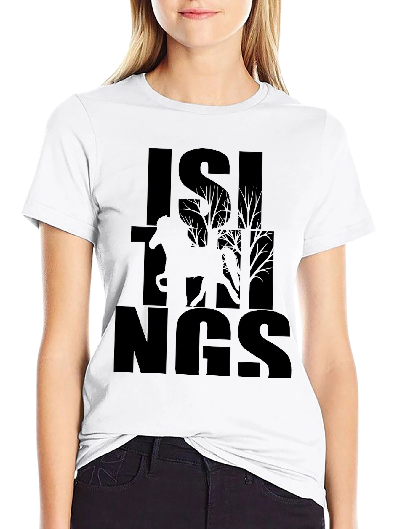 Isi Vikings Black T-Shirt