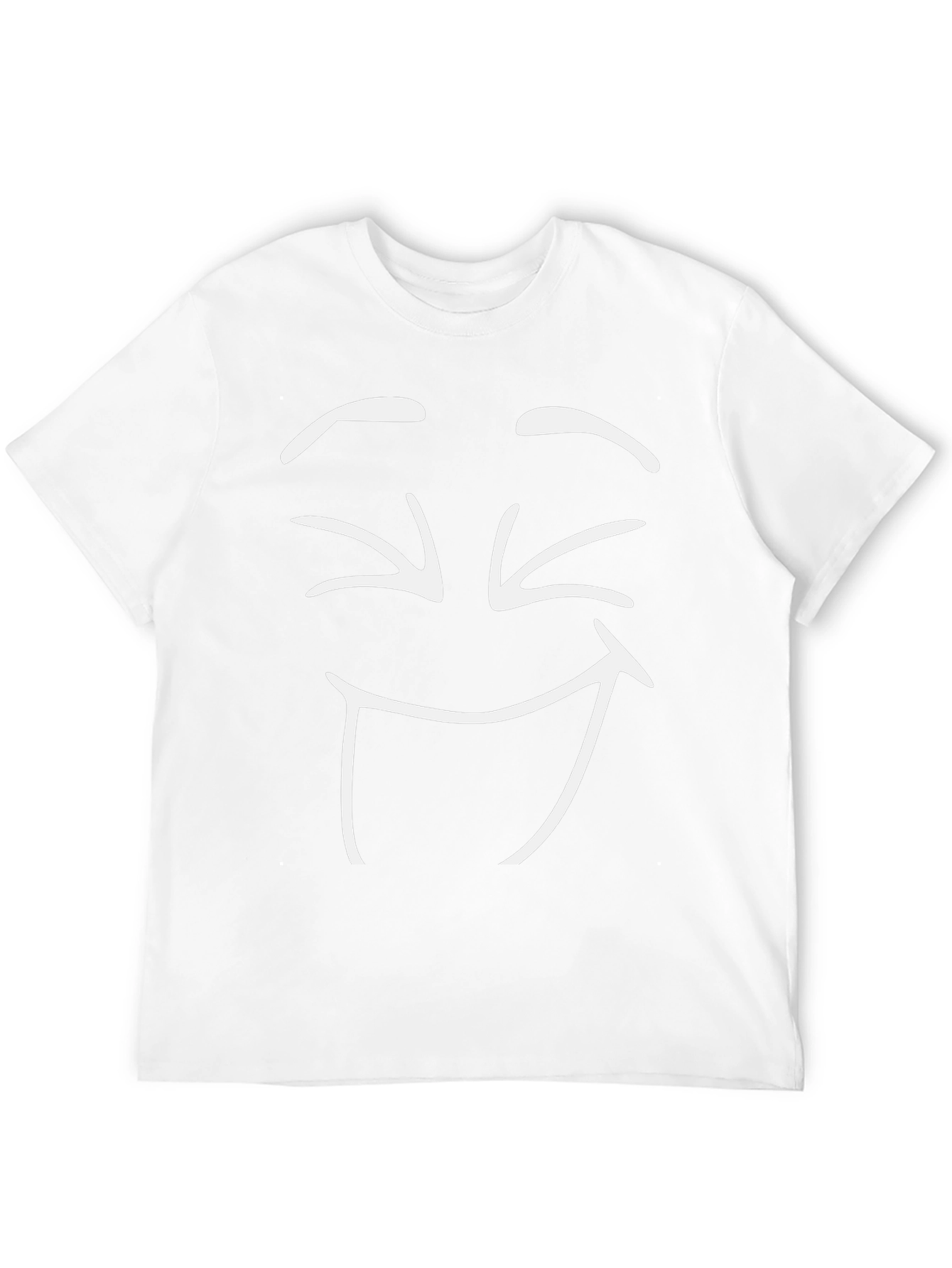 Laughing Face Black T-Shirt