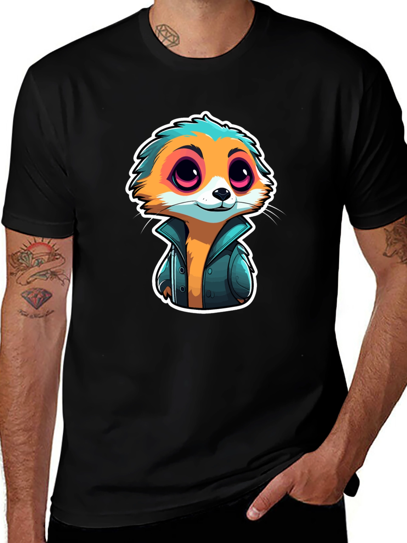 Cool Cartoon Animal T-Shirt
