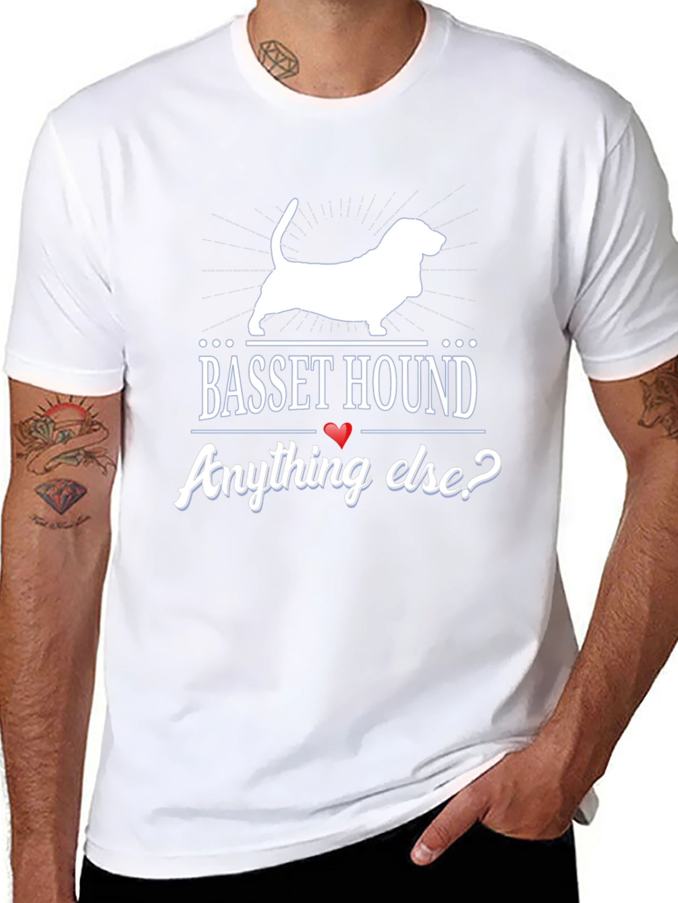 Basset Hound Anything Else? Graphic T-Shirt