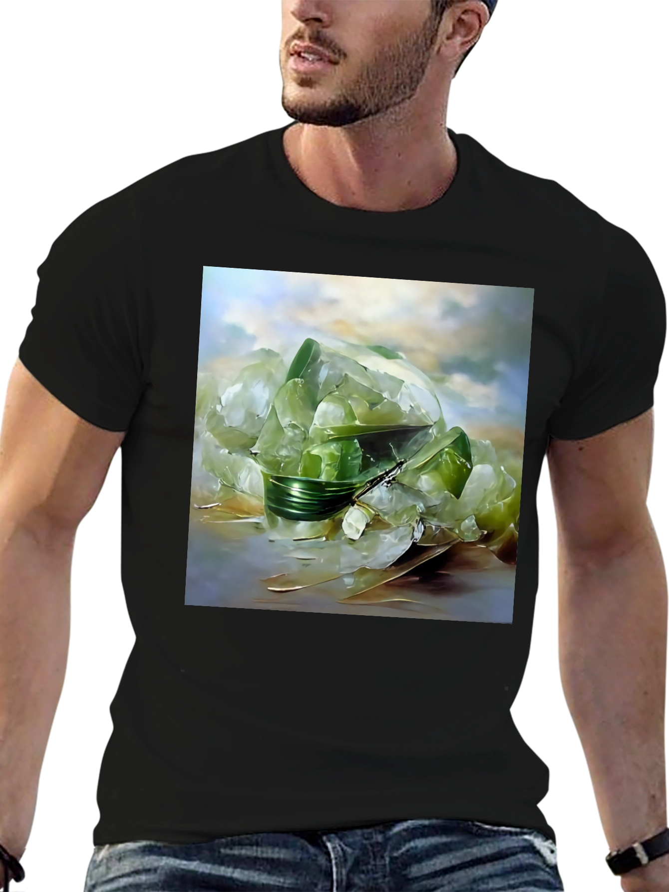 Abstract Crystal T-Shirt