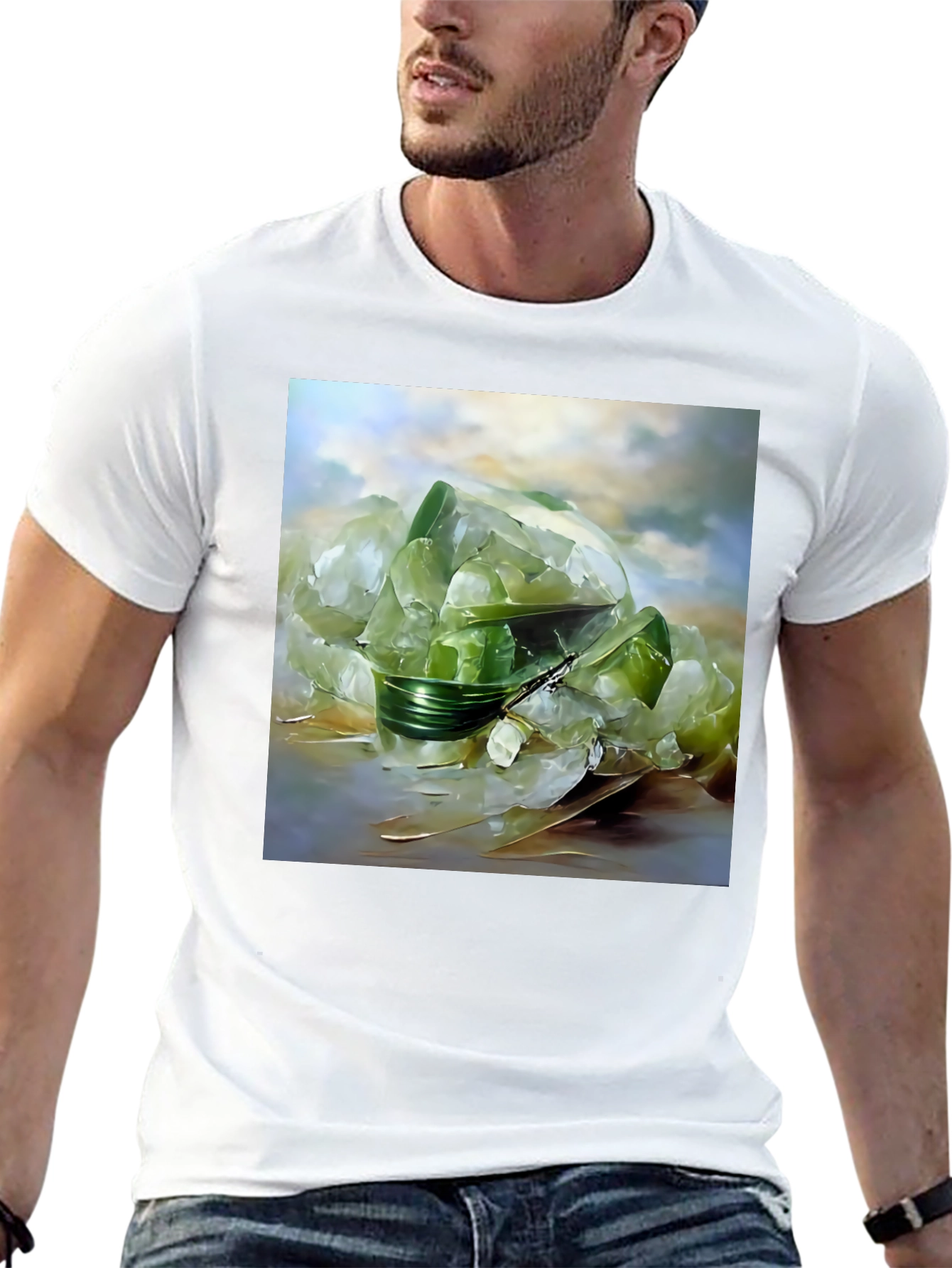 Abstract Crystal T-Shirt