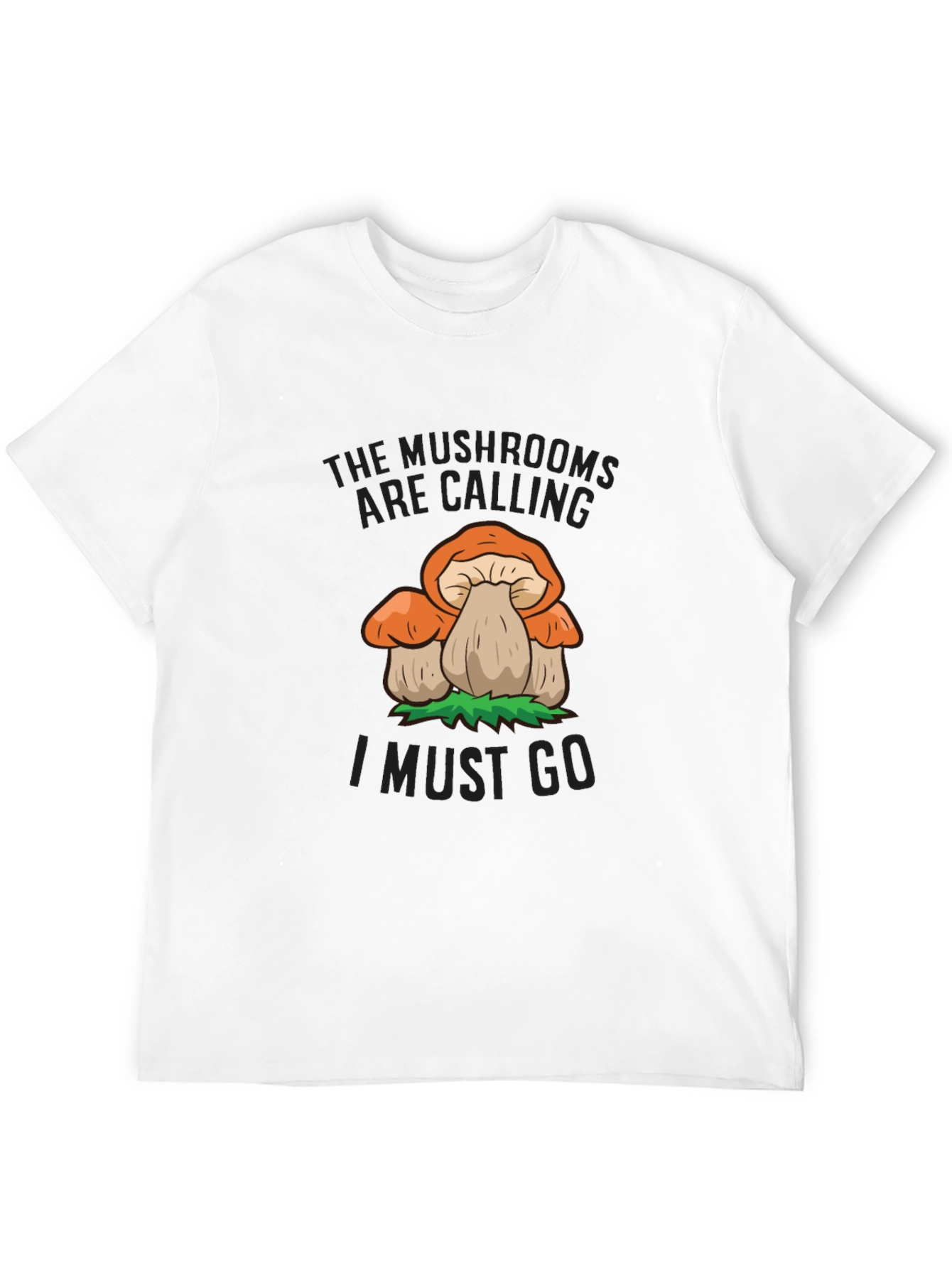 Mushroom Calling T-Shirt - Nature Lovers Tee