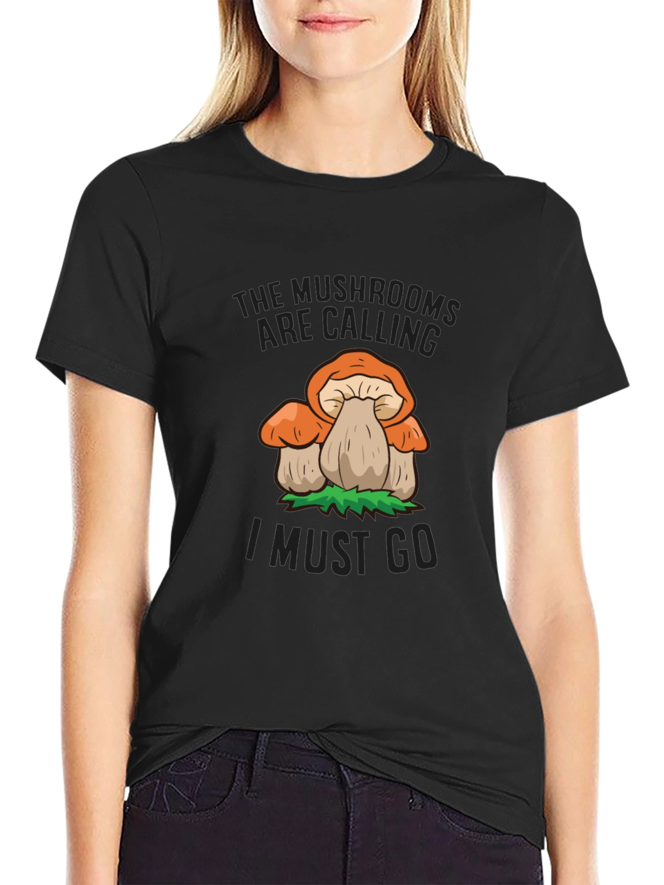 Mushroom Calling T-Shirt - Nature Lovers Tee