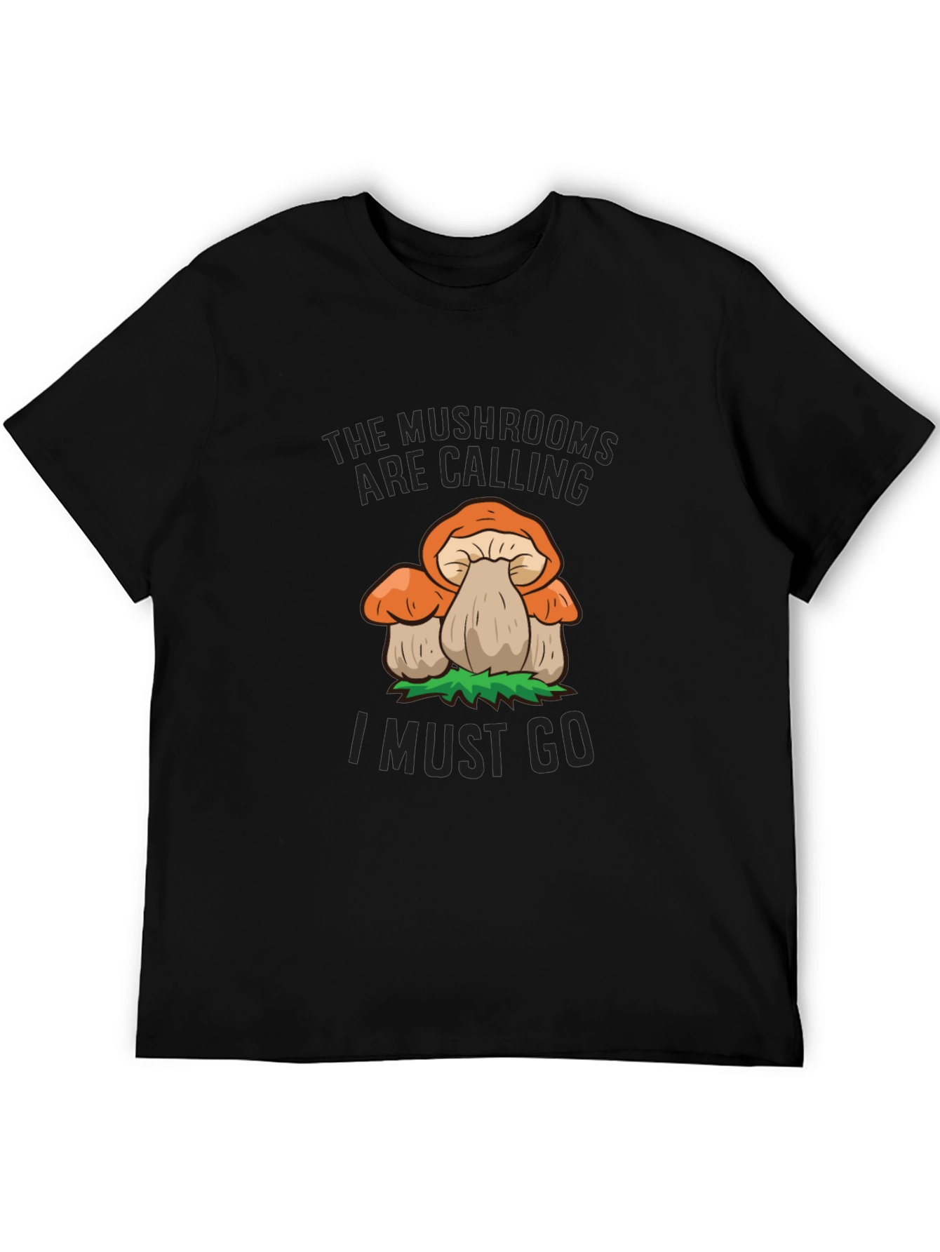 Mushroom Calling T-Shirt - Nature Lovers Tee