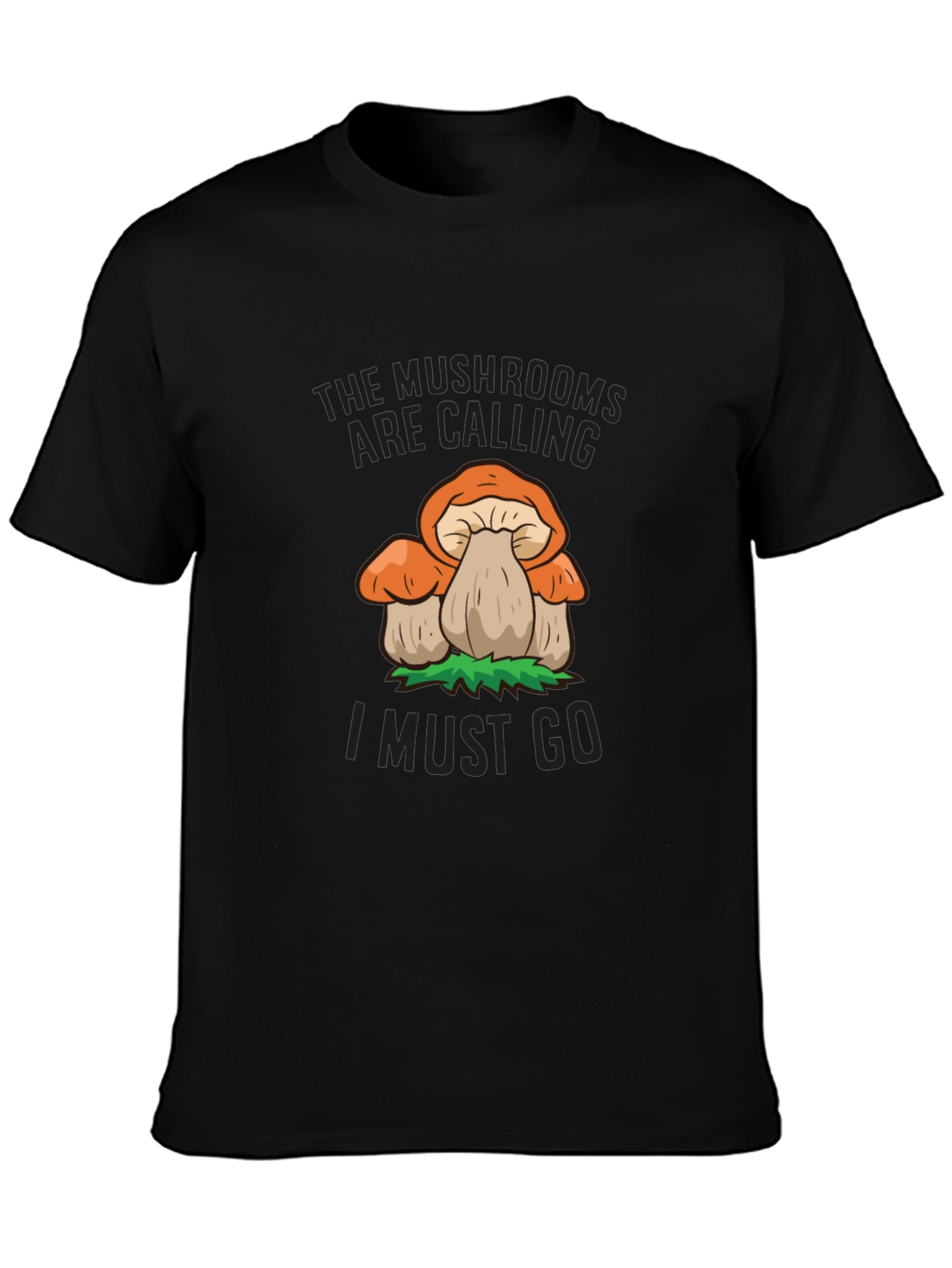 Mushroom Calling T-Shirt - Nature Lovers Tee