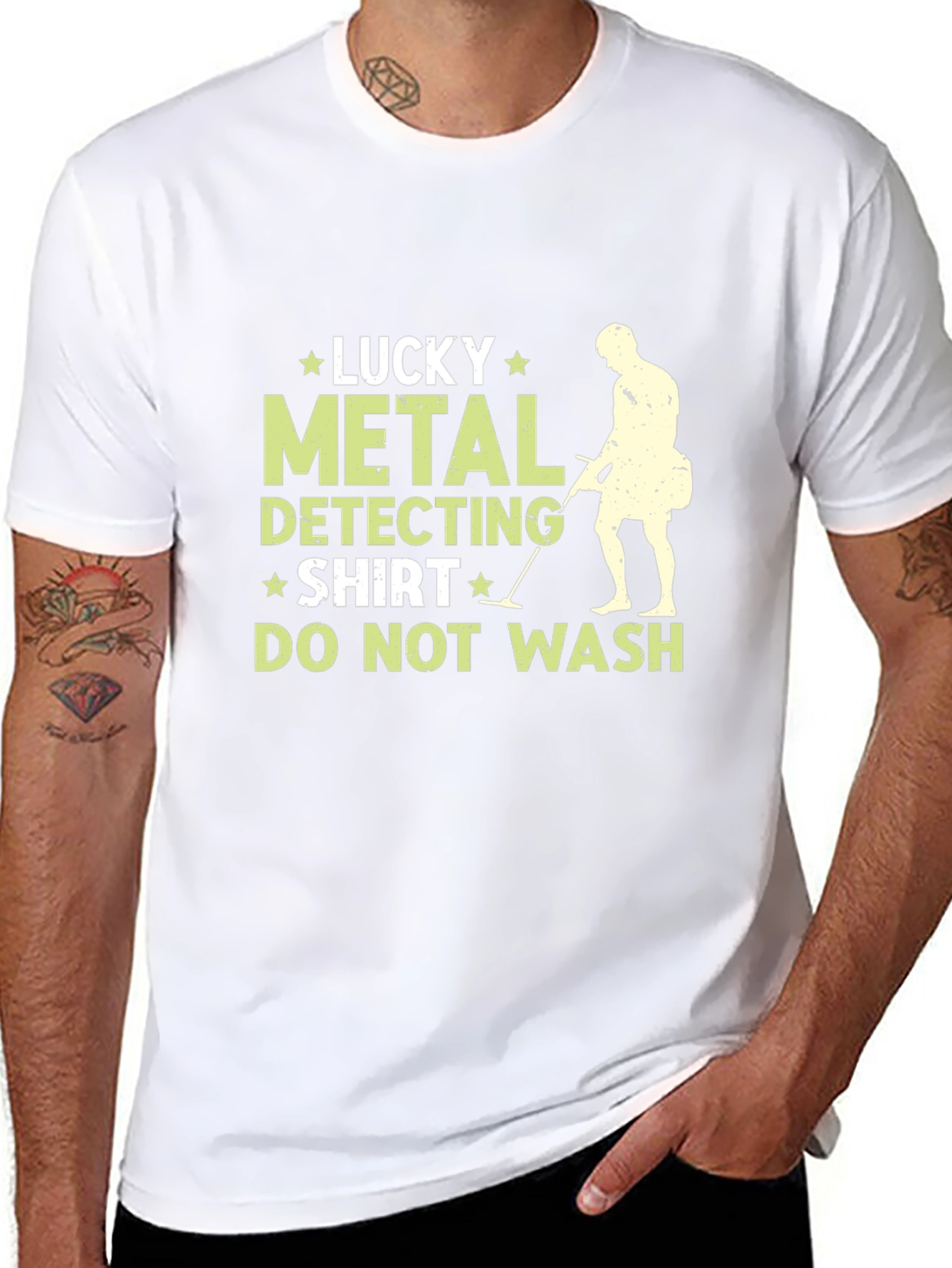 Lucky Metal Detecting Shirt - Do Not Wash Tee