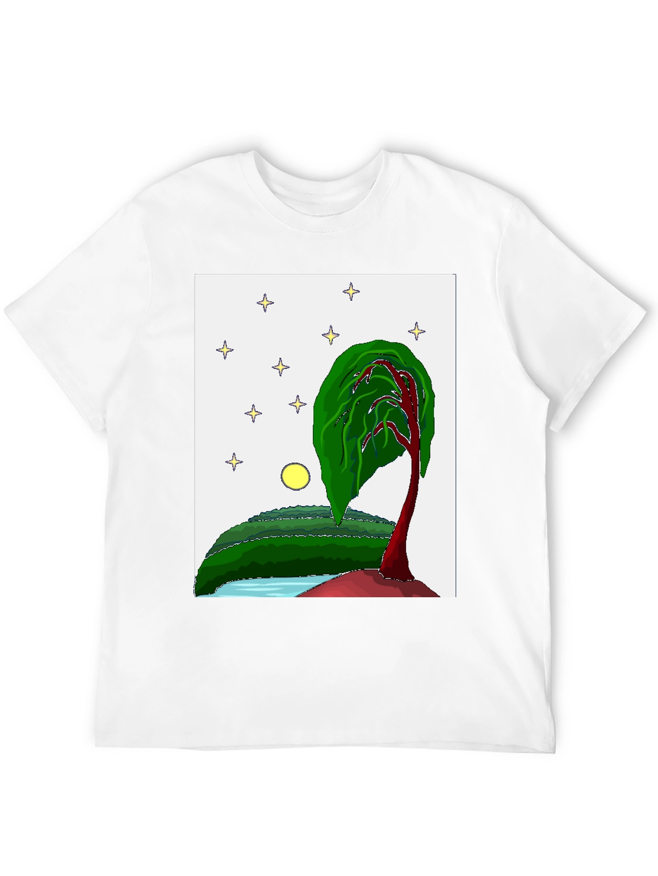 Artistic Nightscape Tee