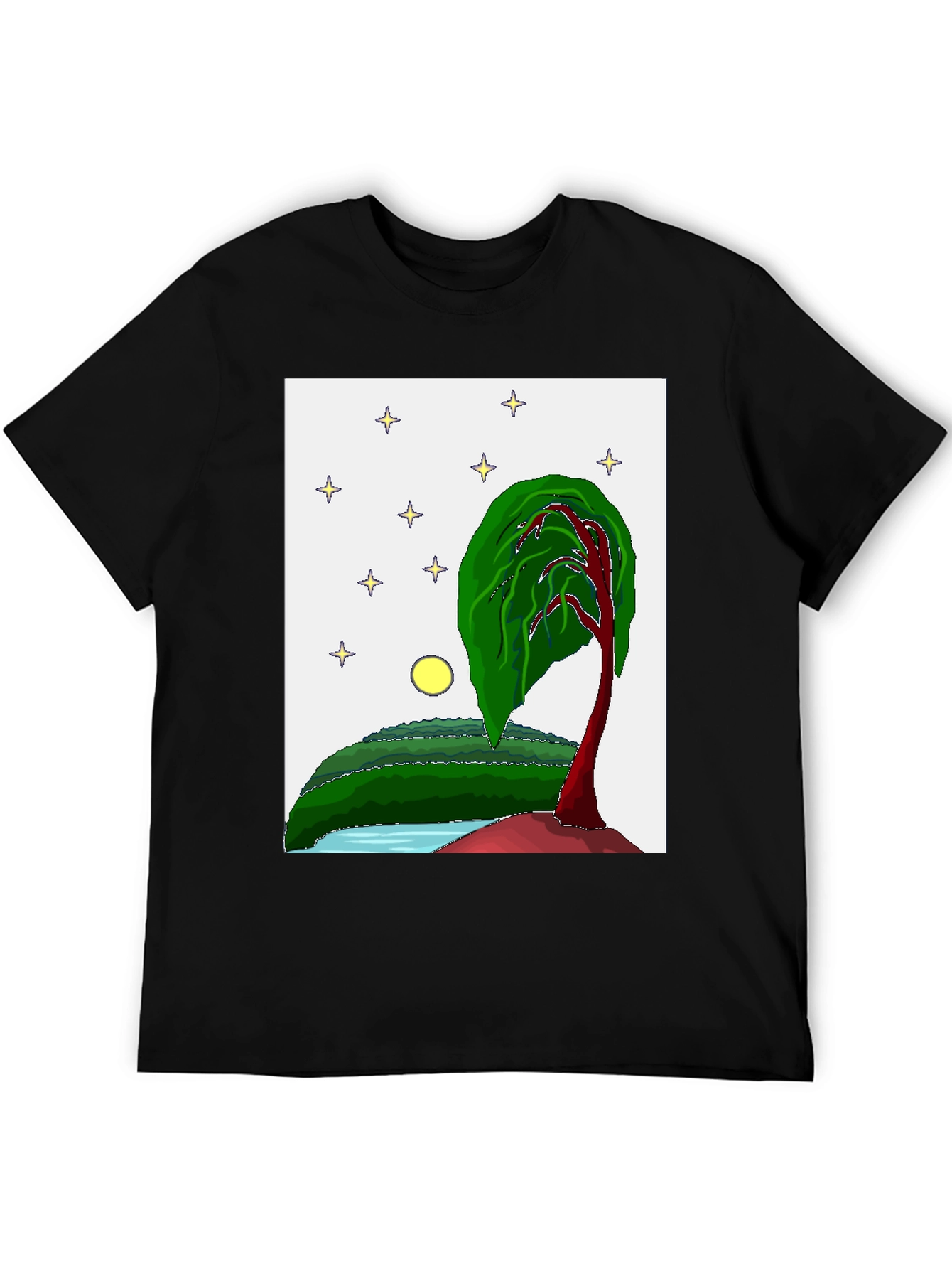 Artistic Nightscape Tee