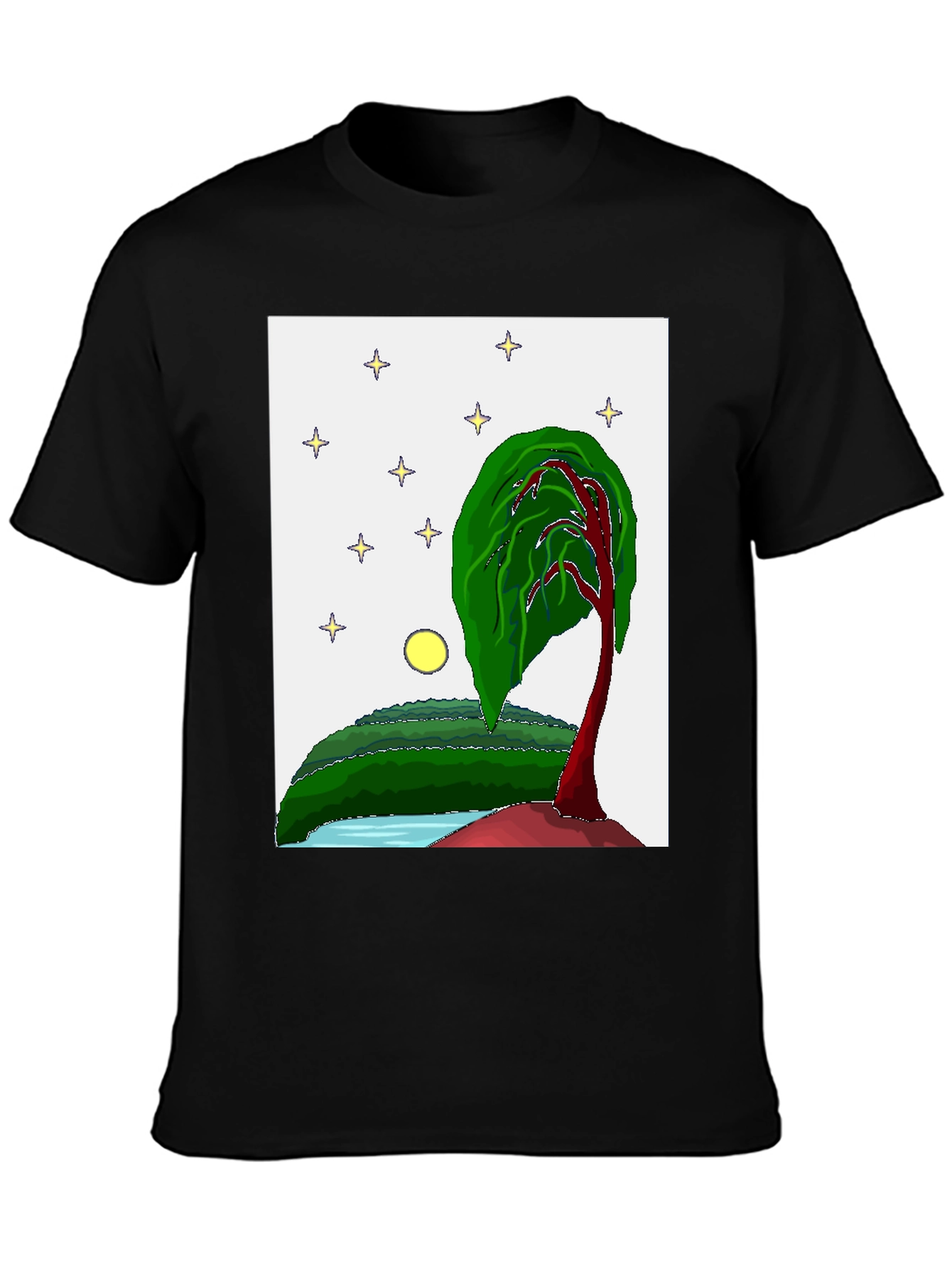 Artistic Nightscape Tee