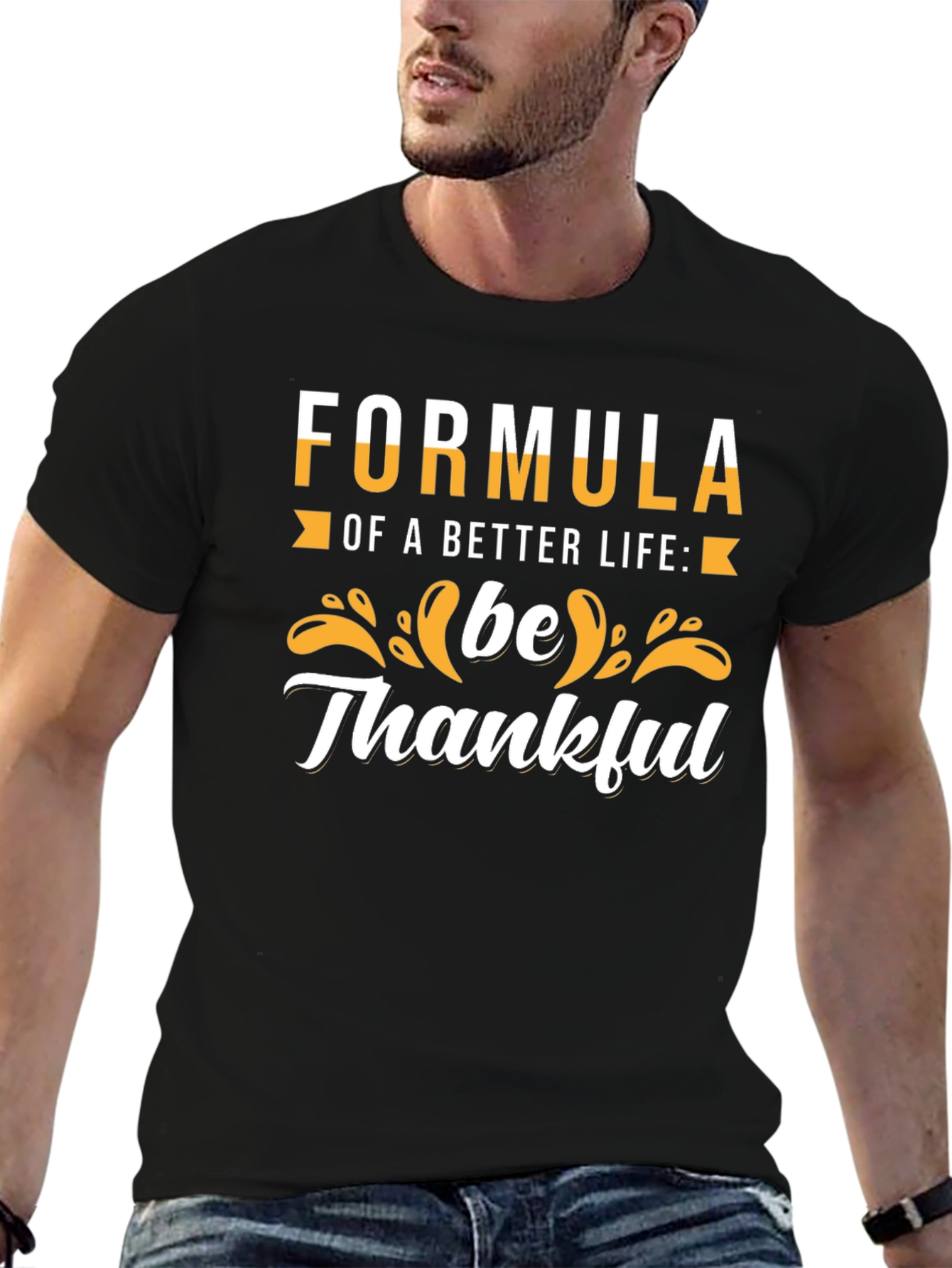 Formula For A Better Life Black T-Shirt