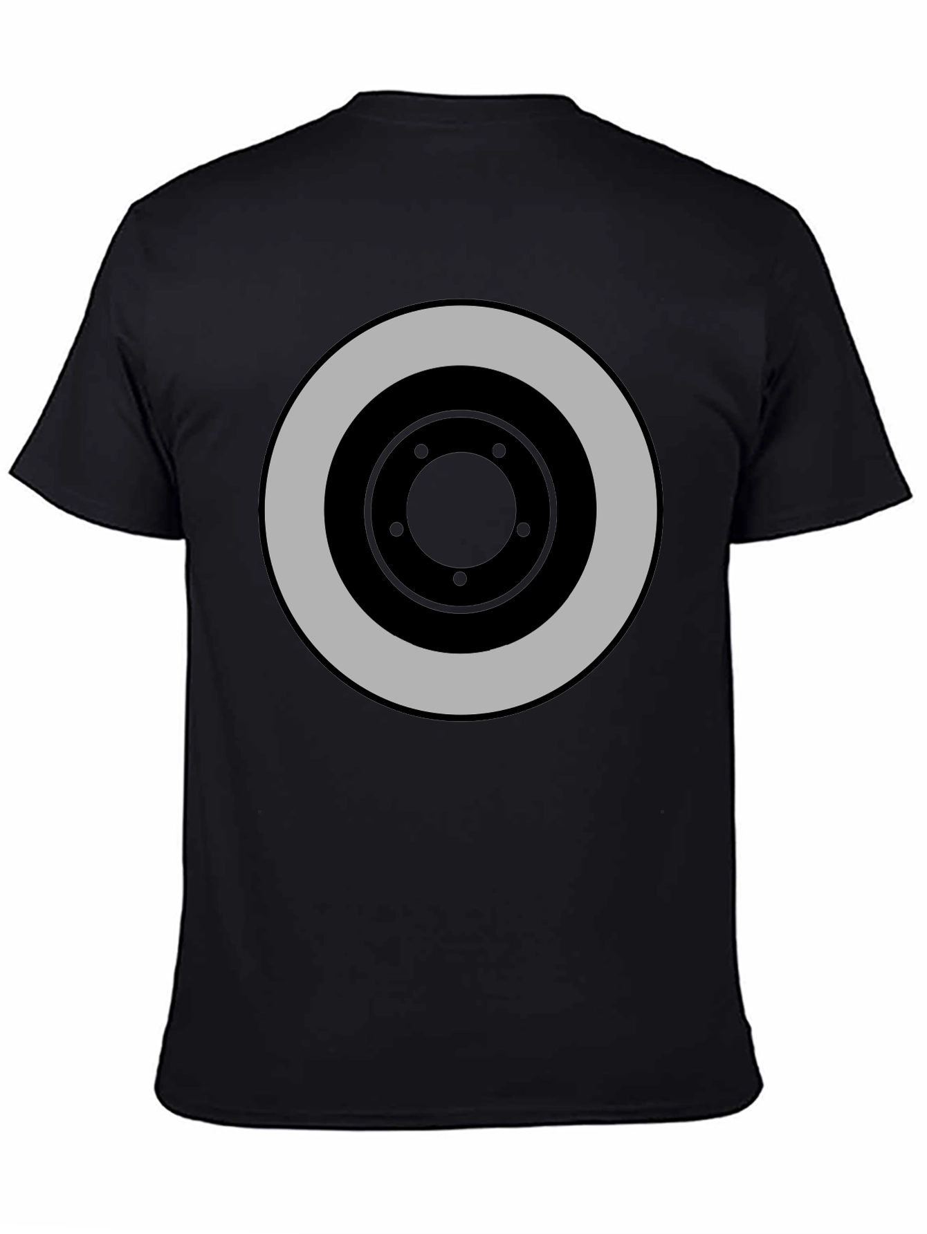 Target Graphic Black T-Shirt: Bold Style