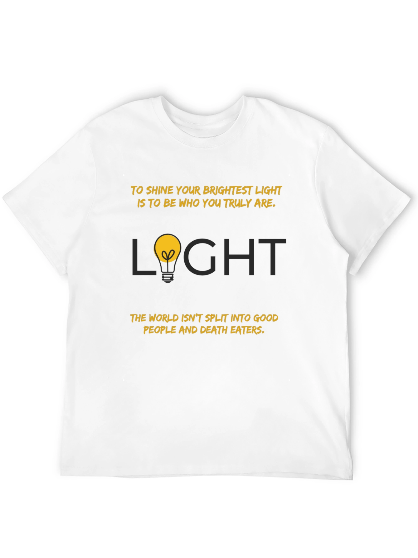 Shine Your Light Graphic Tee - Motivational T-Shirt